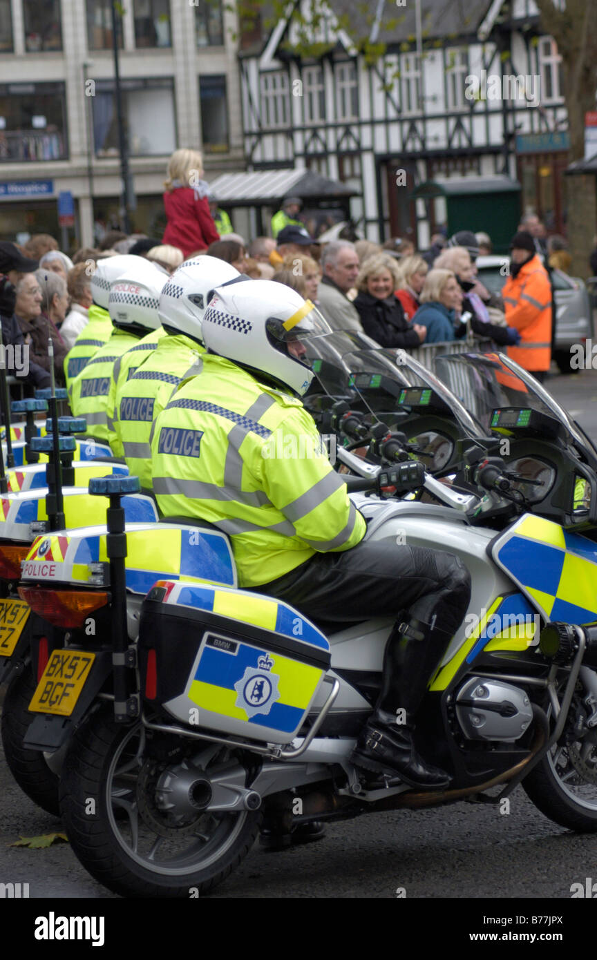 Police Motorbike Riders Stock Photo - Alamy