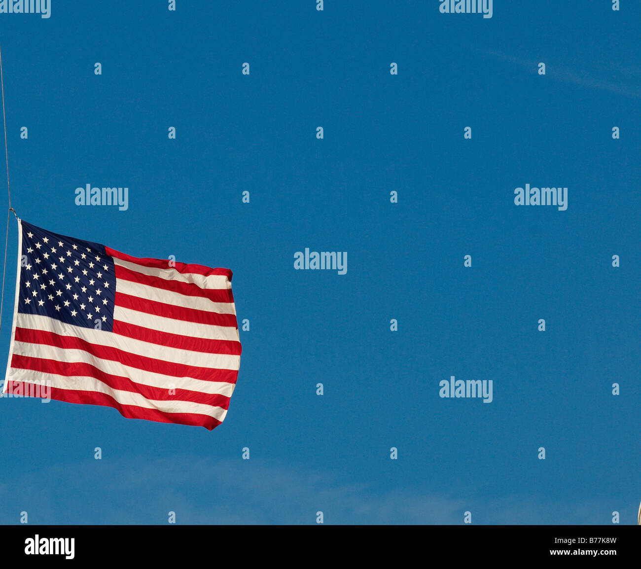Flag of the United States of America Stock Photo