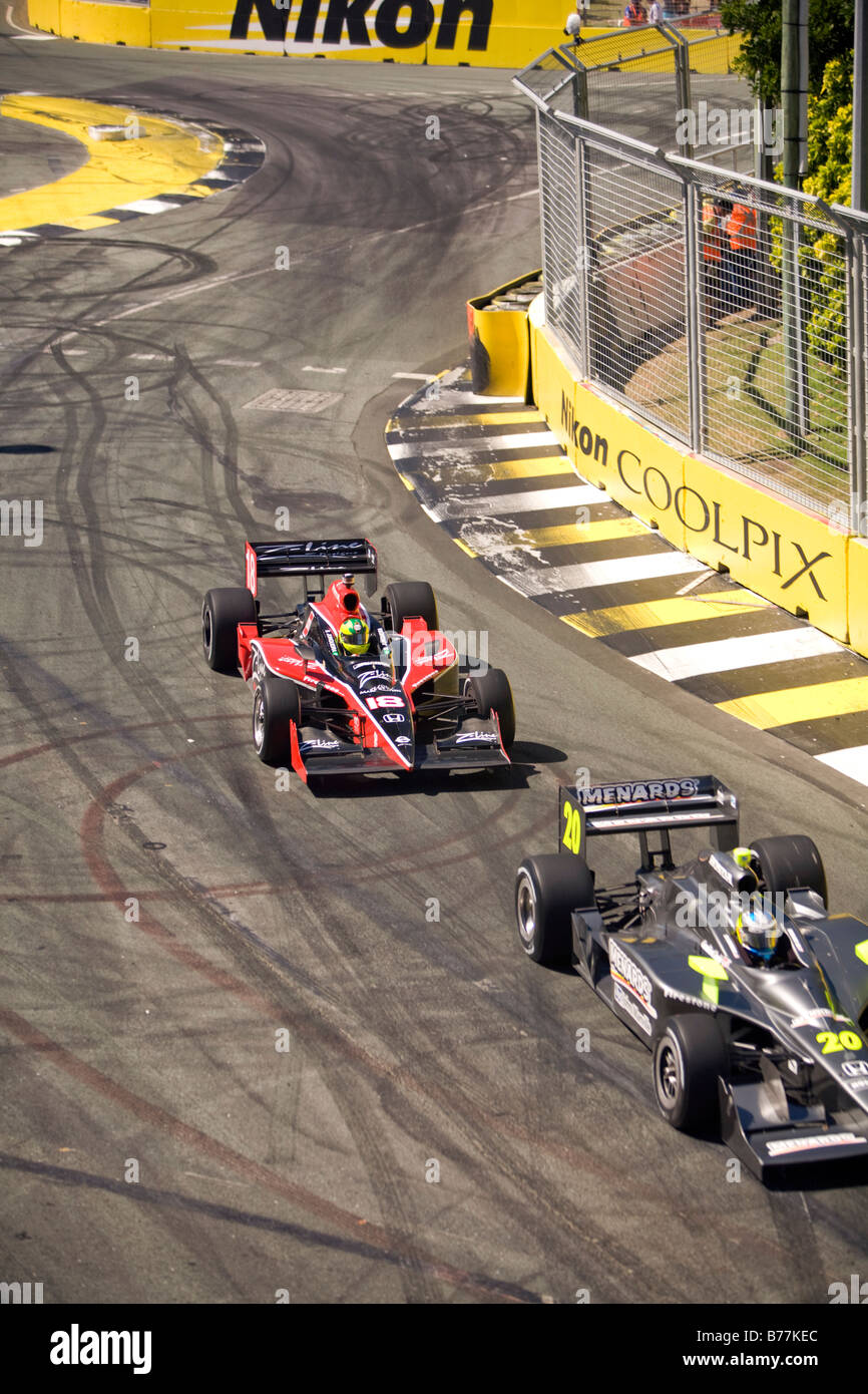 Indycar Racing On Gold Coast Queensland Australia Stock Photo Alamy
