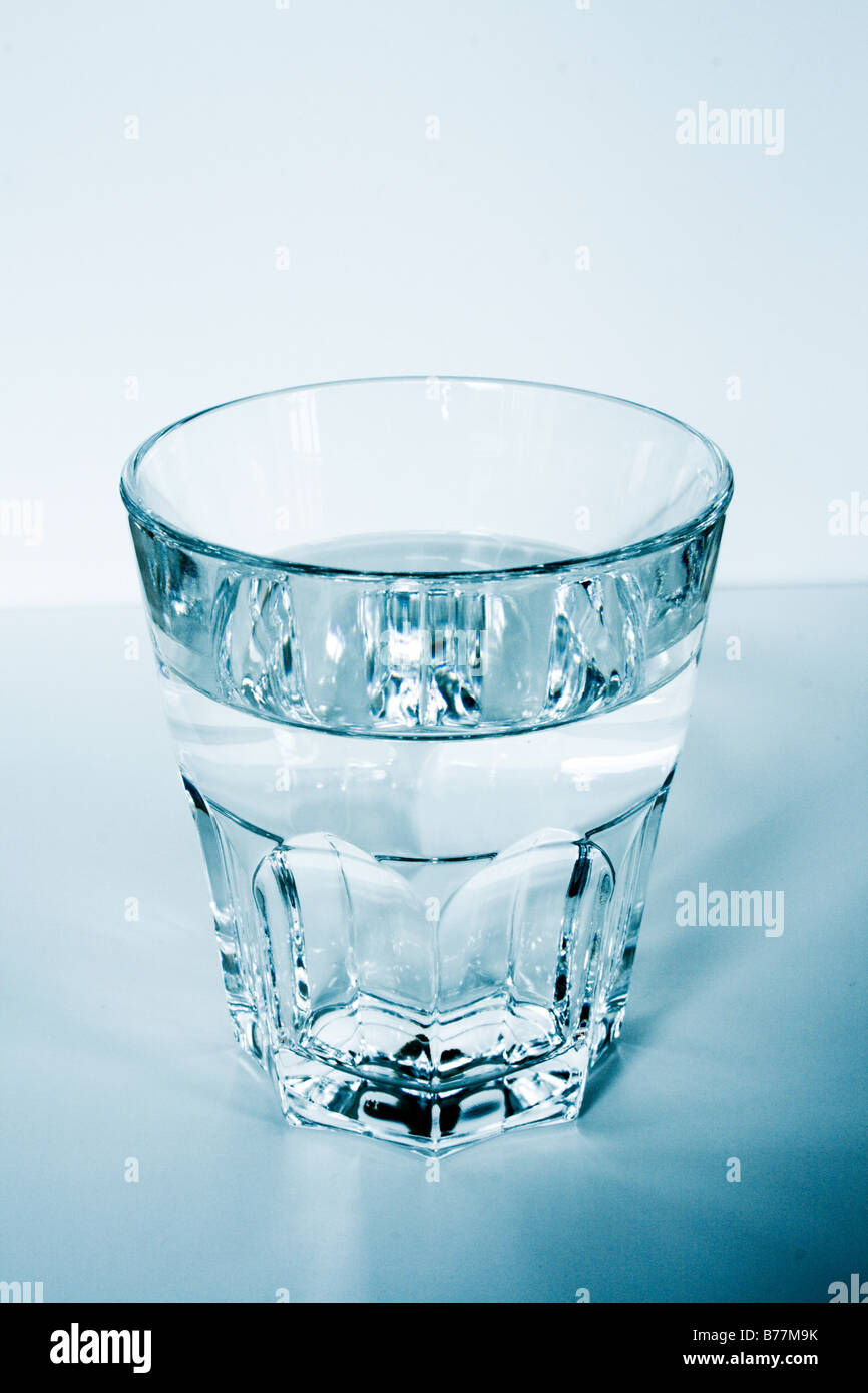 Half full glass water hi-res stock photography and images - Alamy