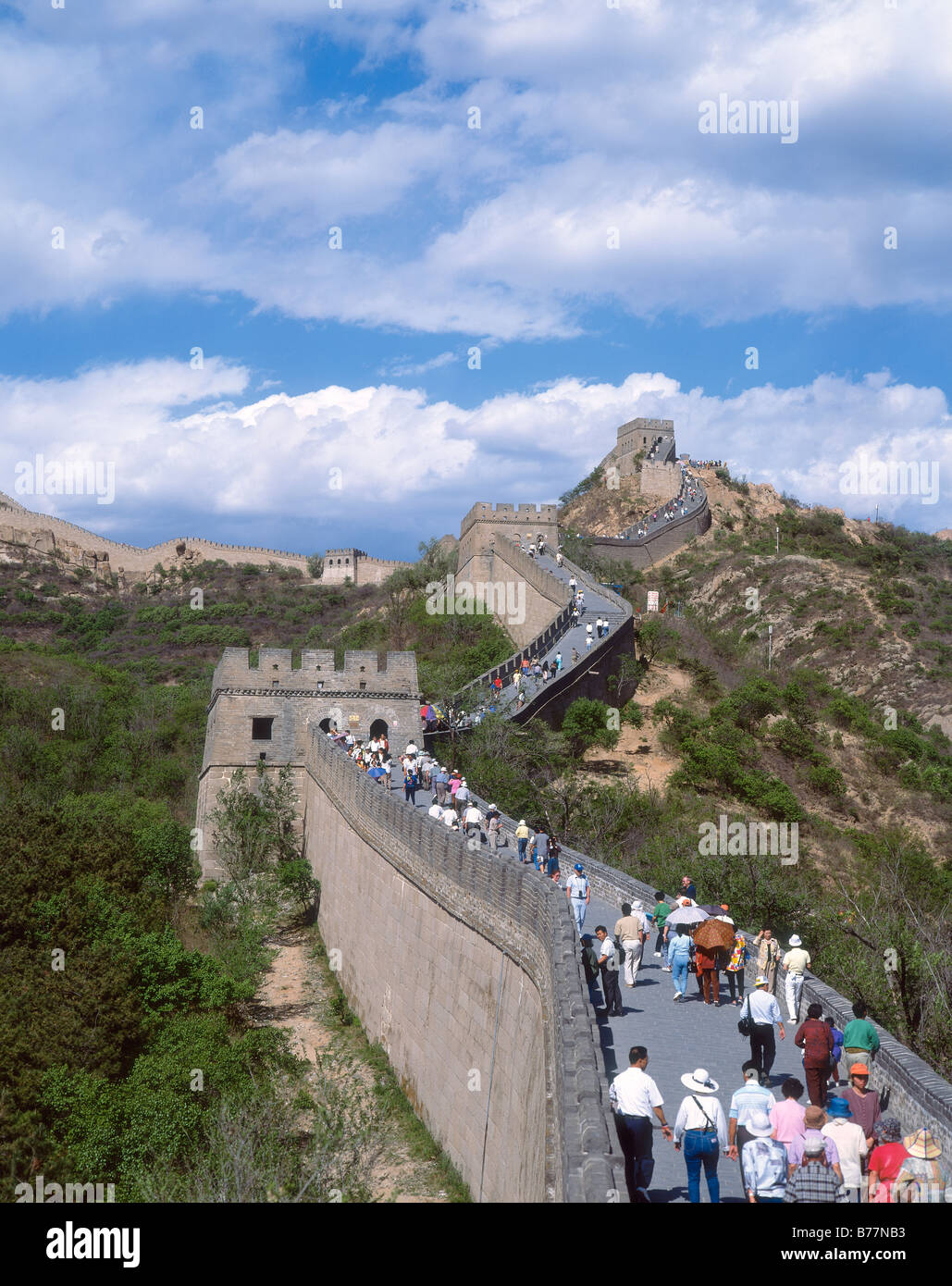China,Beijing,Badaling,Great Wall of China Stock Photo Alamy
