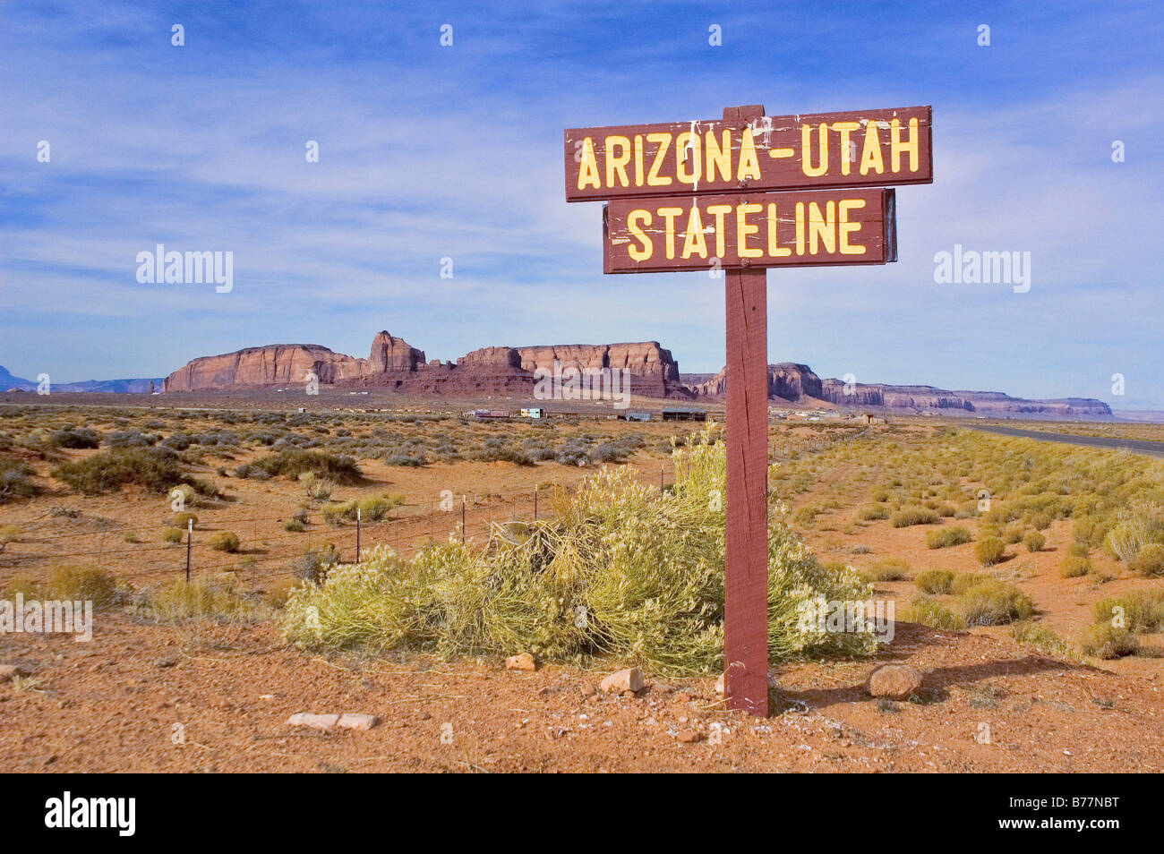 Arizona utah borders hi-res stock photography and images - Alamy