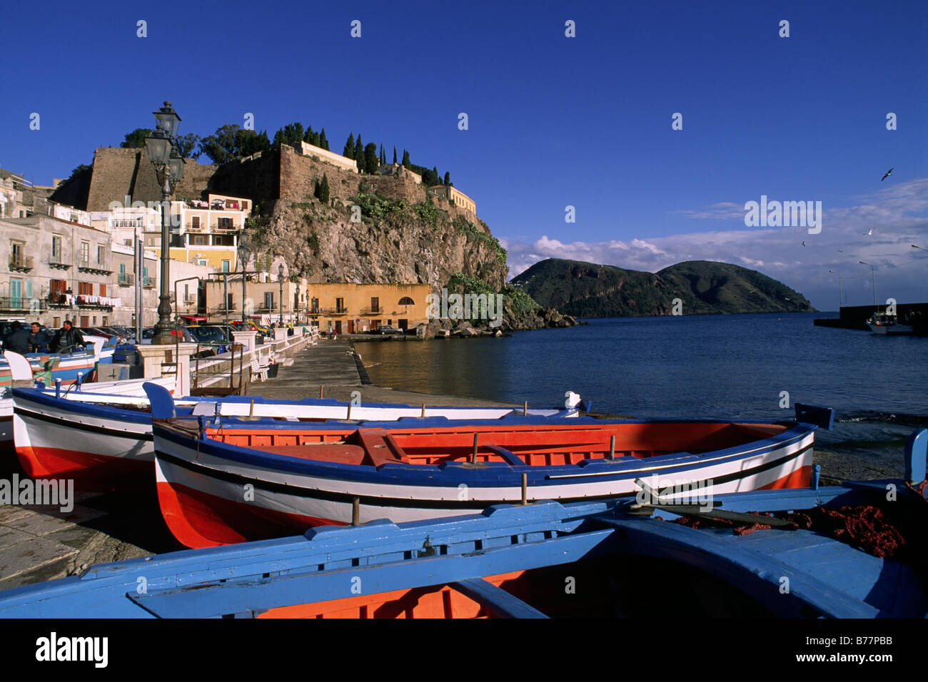 Italy, Sicily, Aeolian Islands, Lipari island Stock Photo