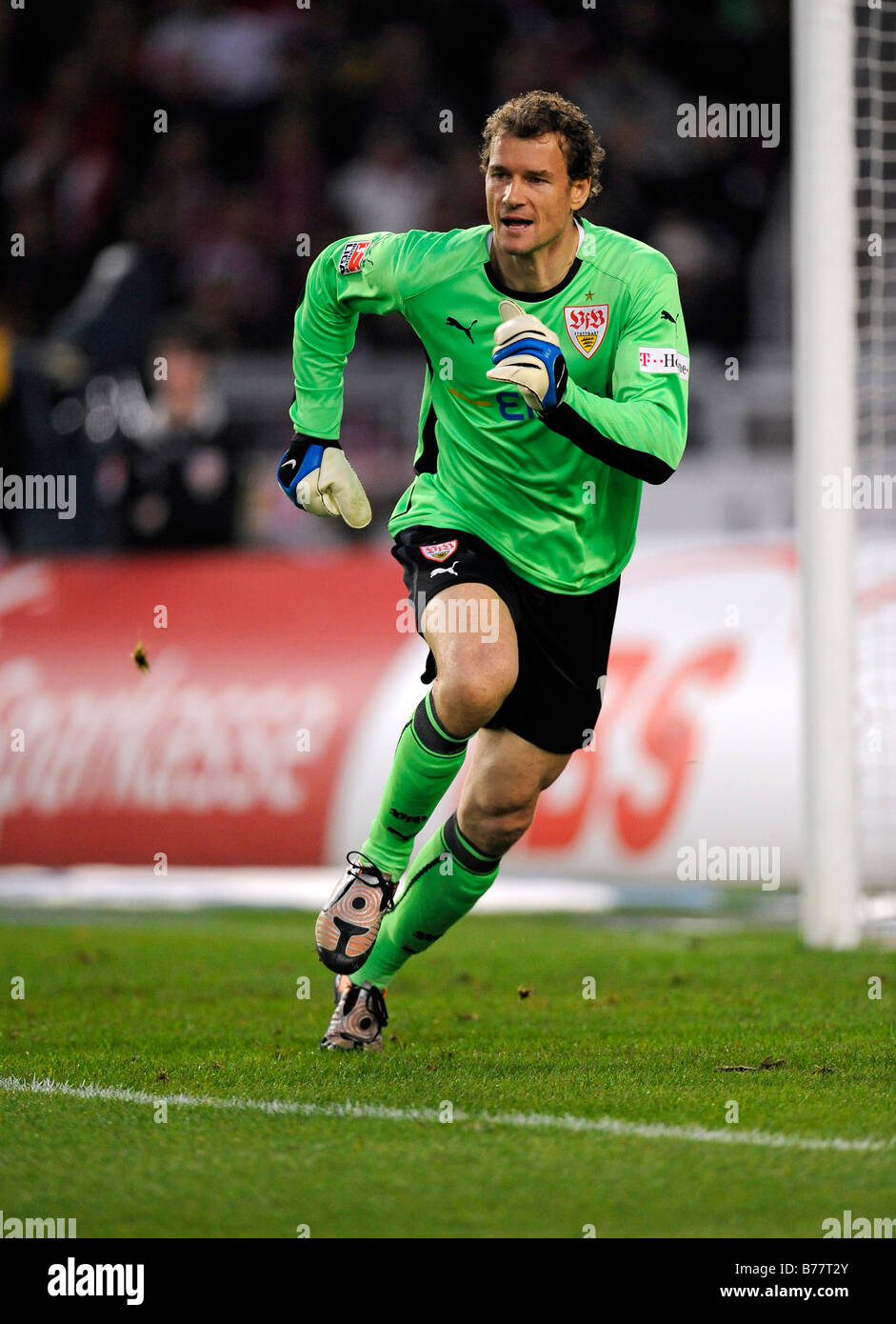 Goalkeeper Jens LEHMANN, VfB Stuttgart Stock Photo