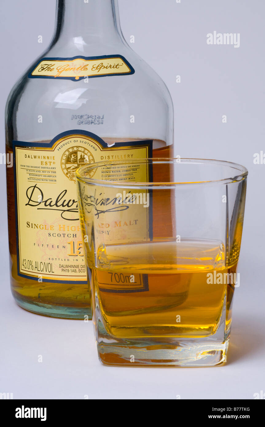 Single malt Scotch whisky Stock Photo