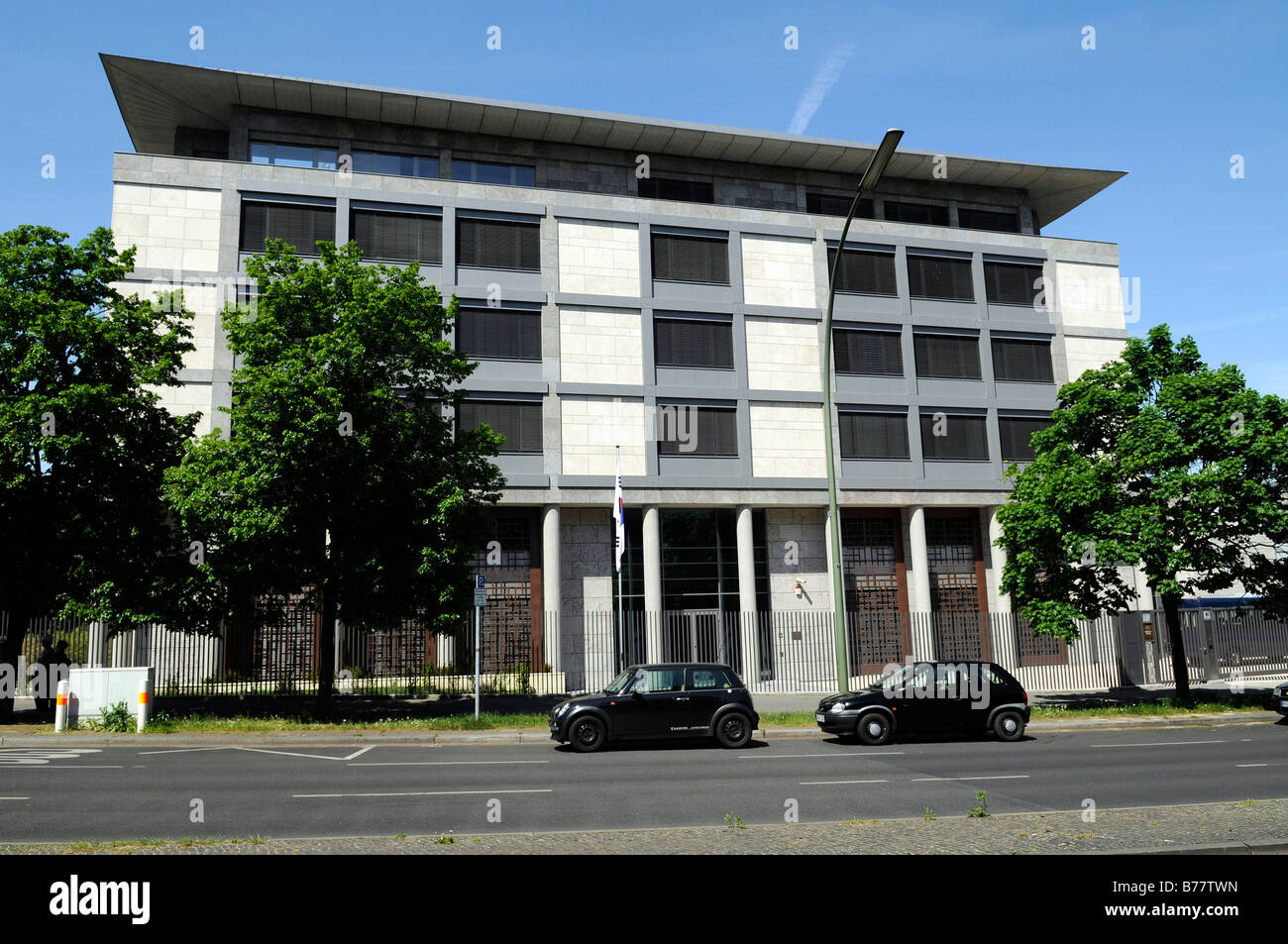 South Korean embassy, Berlin, Germany, Europe Stock Photo Alamy
