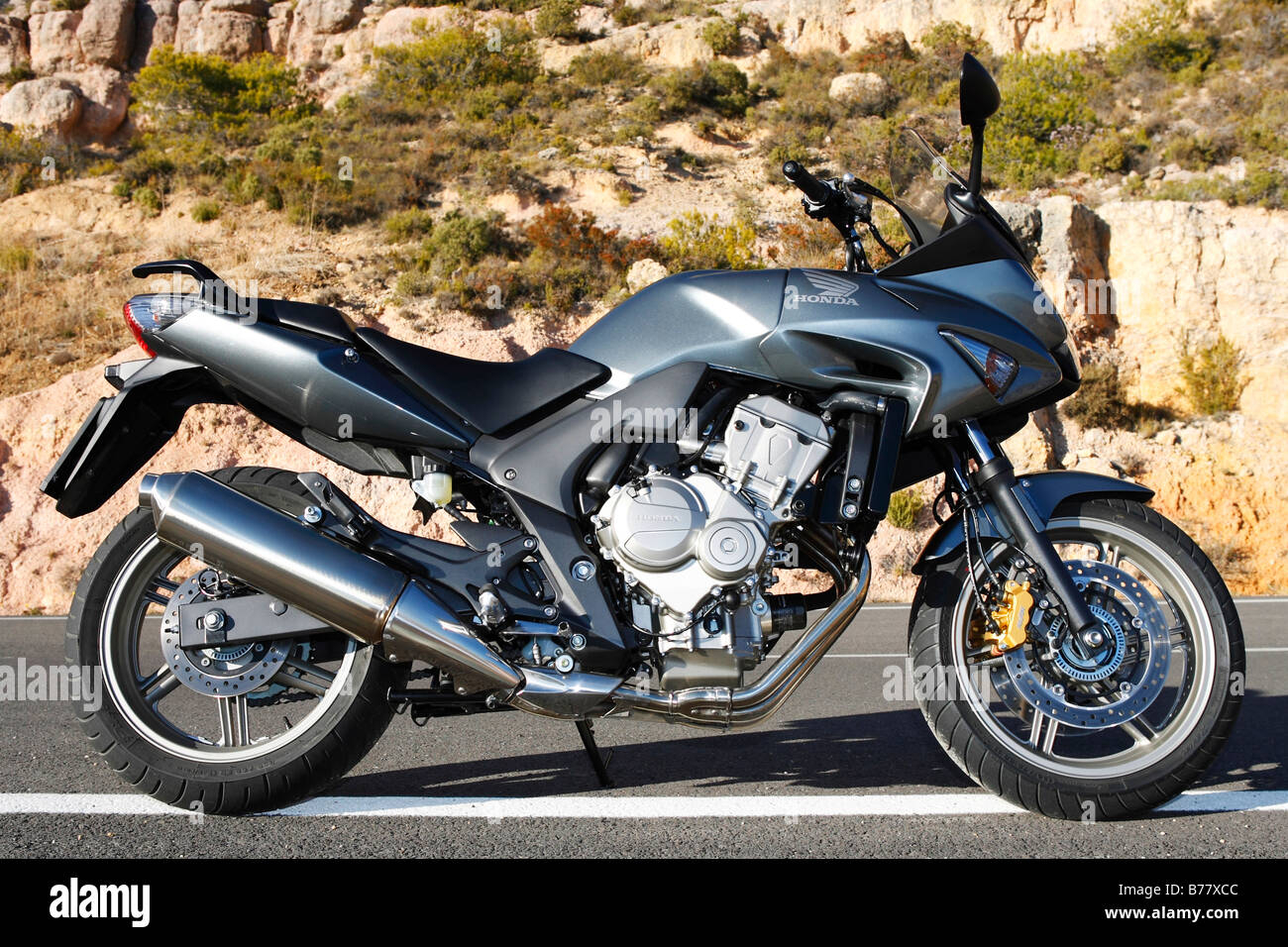Motorbike, Honda CBF 600 Stock Photo - Alamy