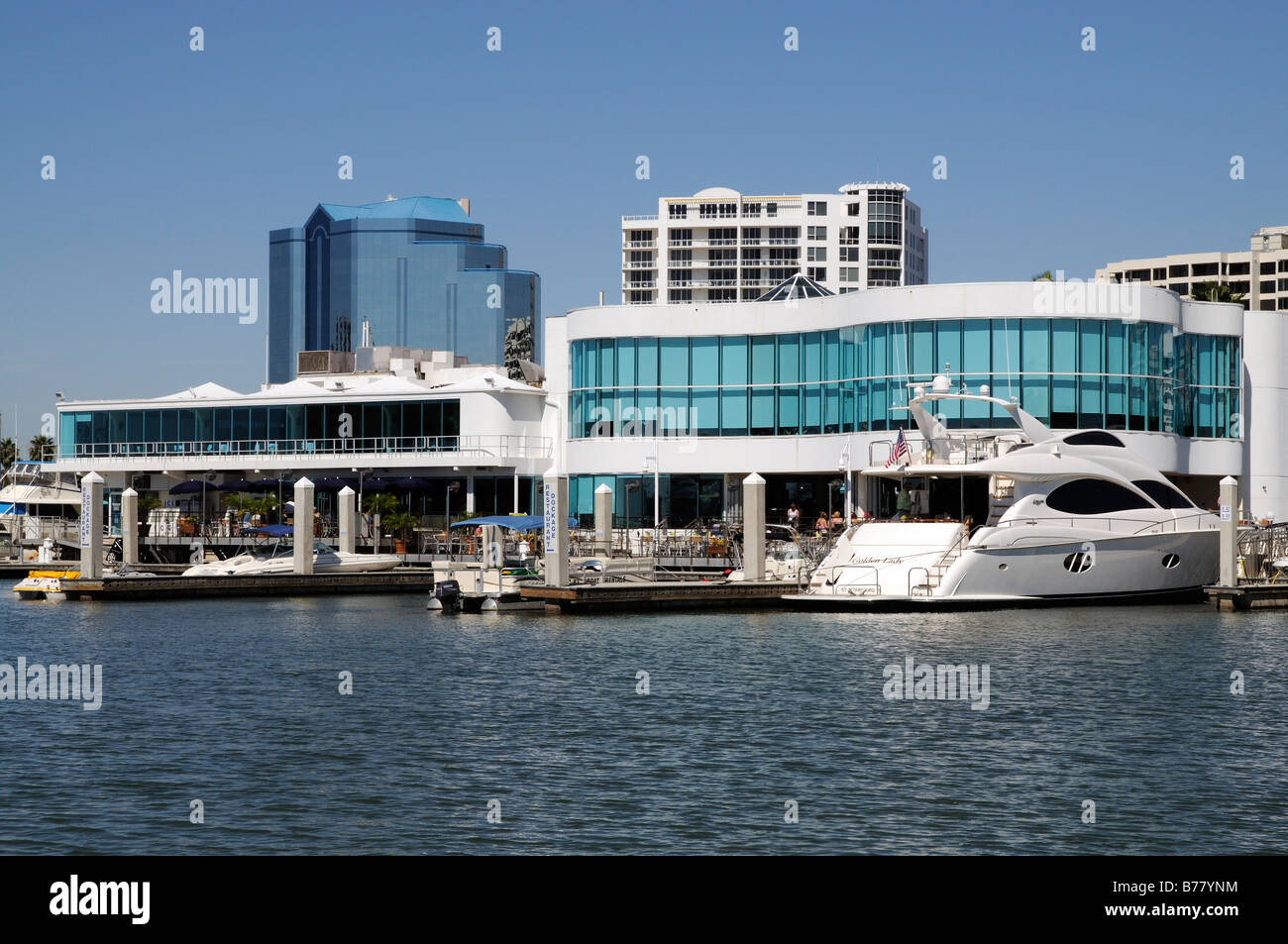 Oyster Bay Sarasota Florida USA boating dock and leisure complex