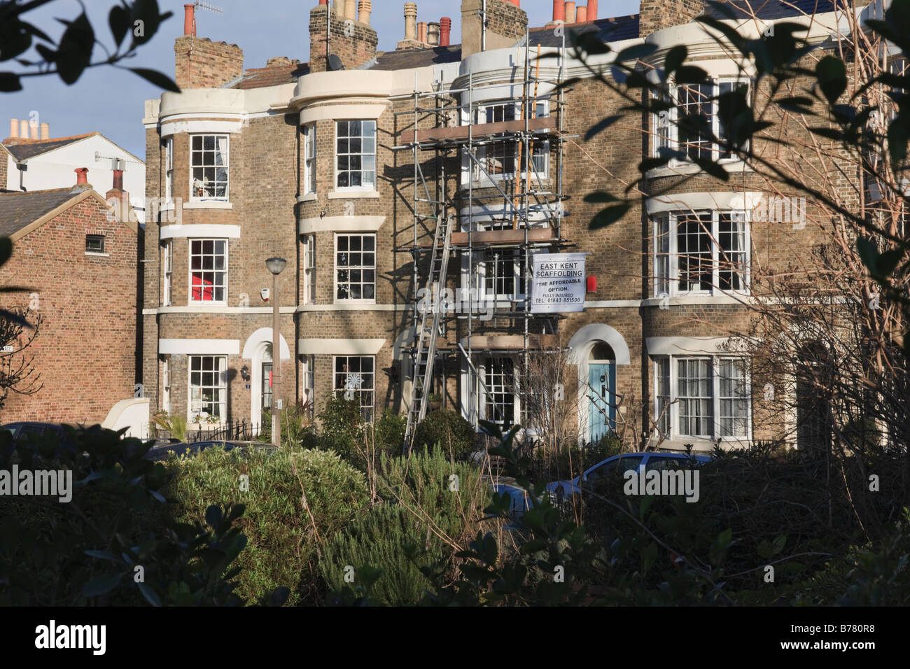 Views of Vale Square, Ramsgate. Modelled on the typical London