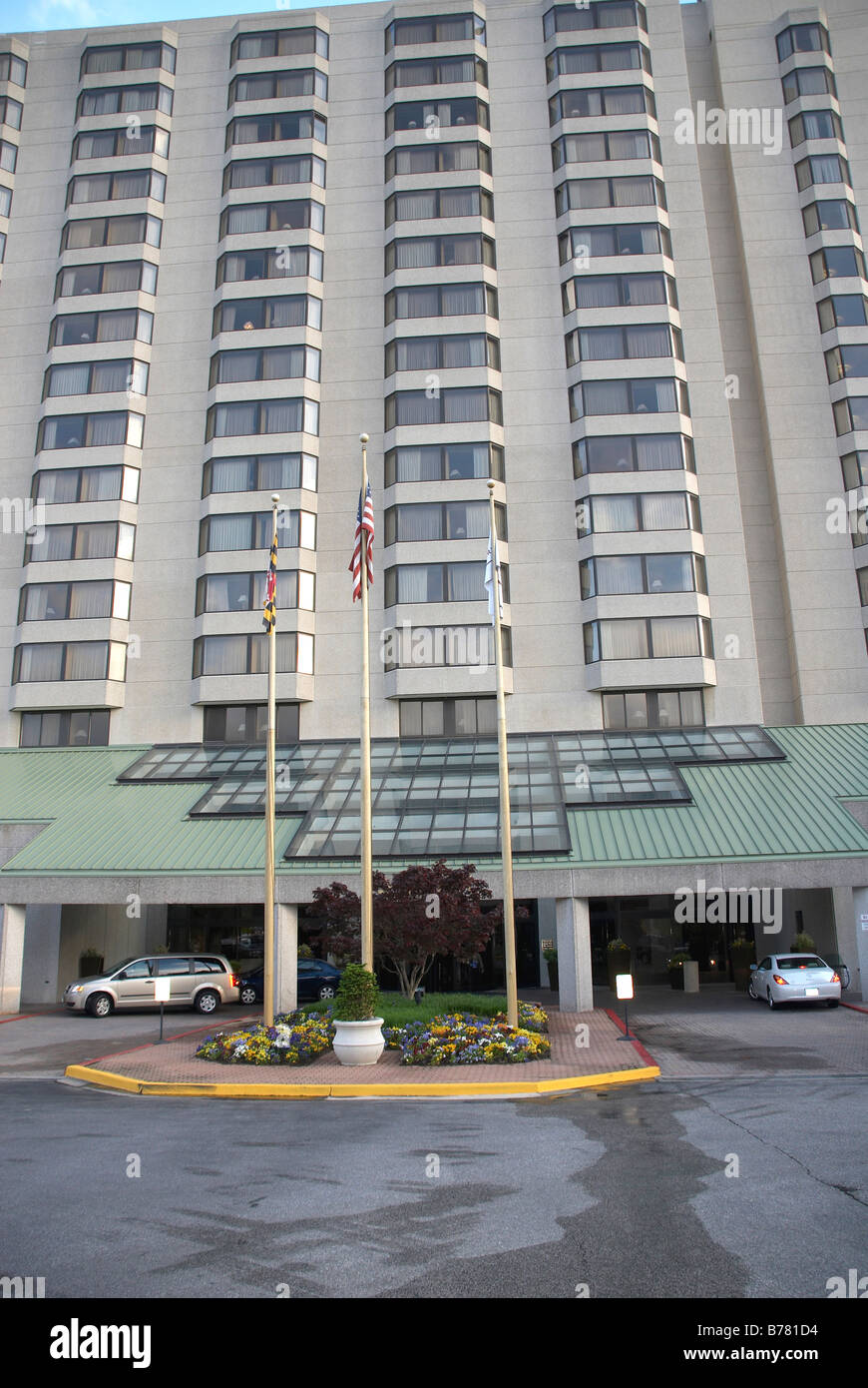 The Marriott Hotel in Greenbelt Maryland Stock Photo Alamy
