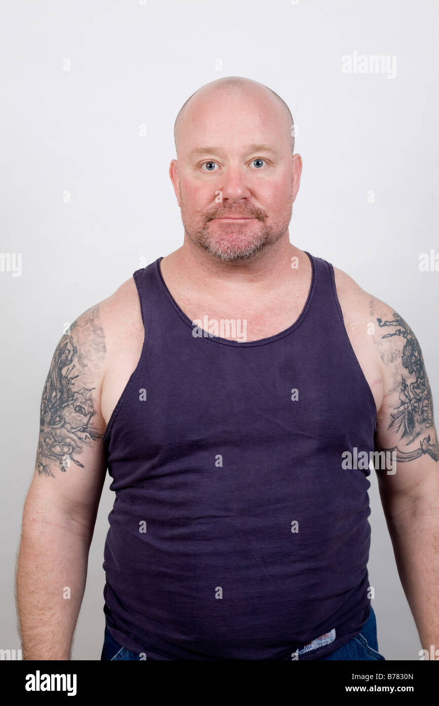 Bald tattoo hi-res stock photography and images - Alamy