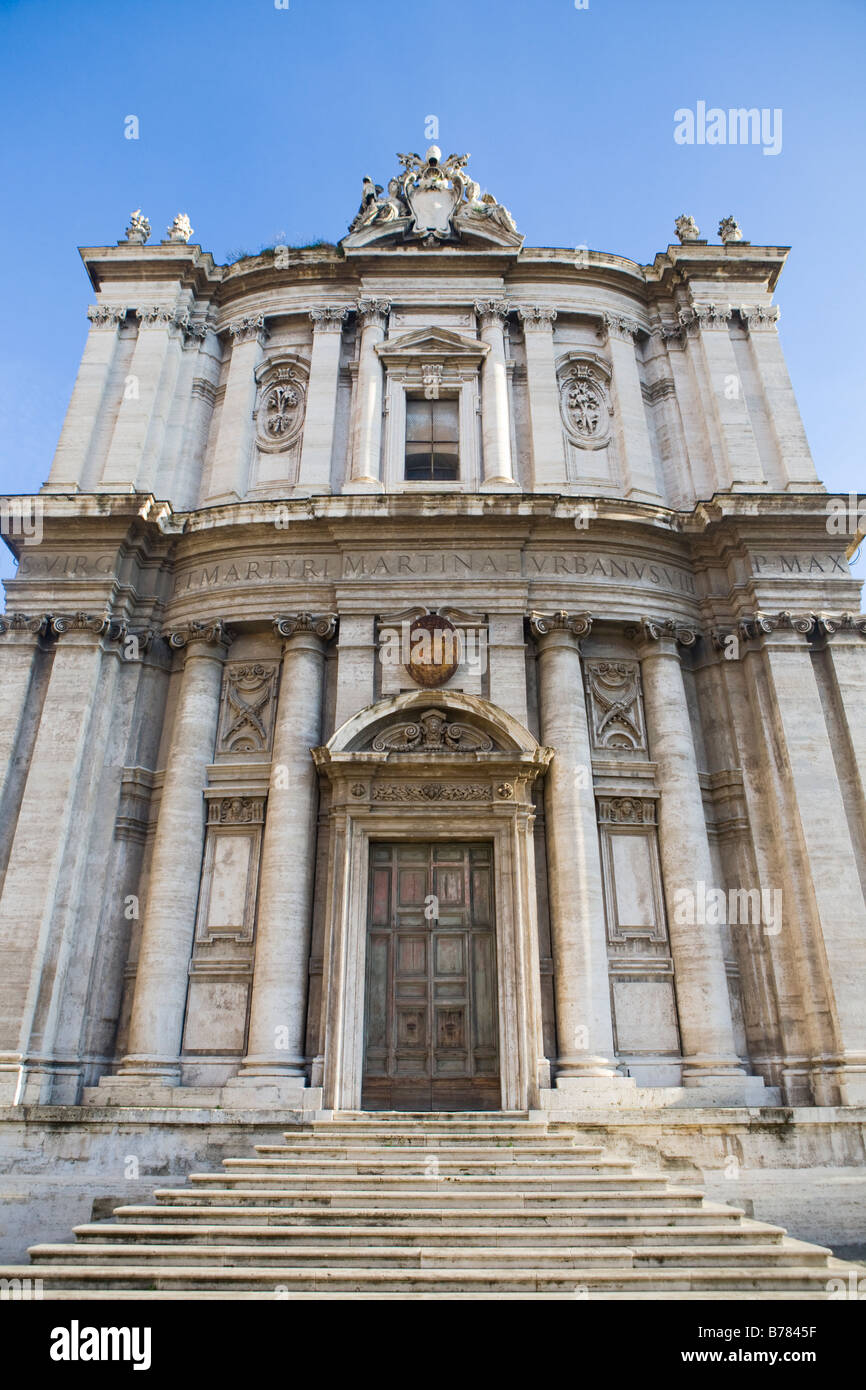 Church near the Roman Forum in Rome, Italy Stock Photo - Alamy