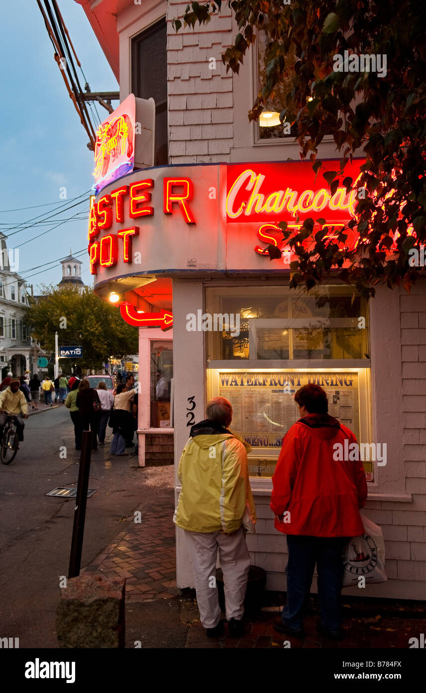 Lobster seafood restaurant cape cod hires stock photography and images