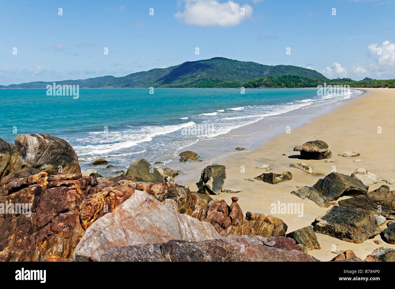 Beach At Hinchinbrook Island, Hinchinbrook Island National Park ...