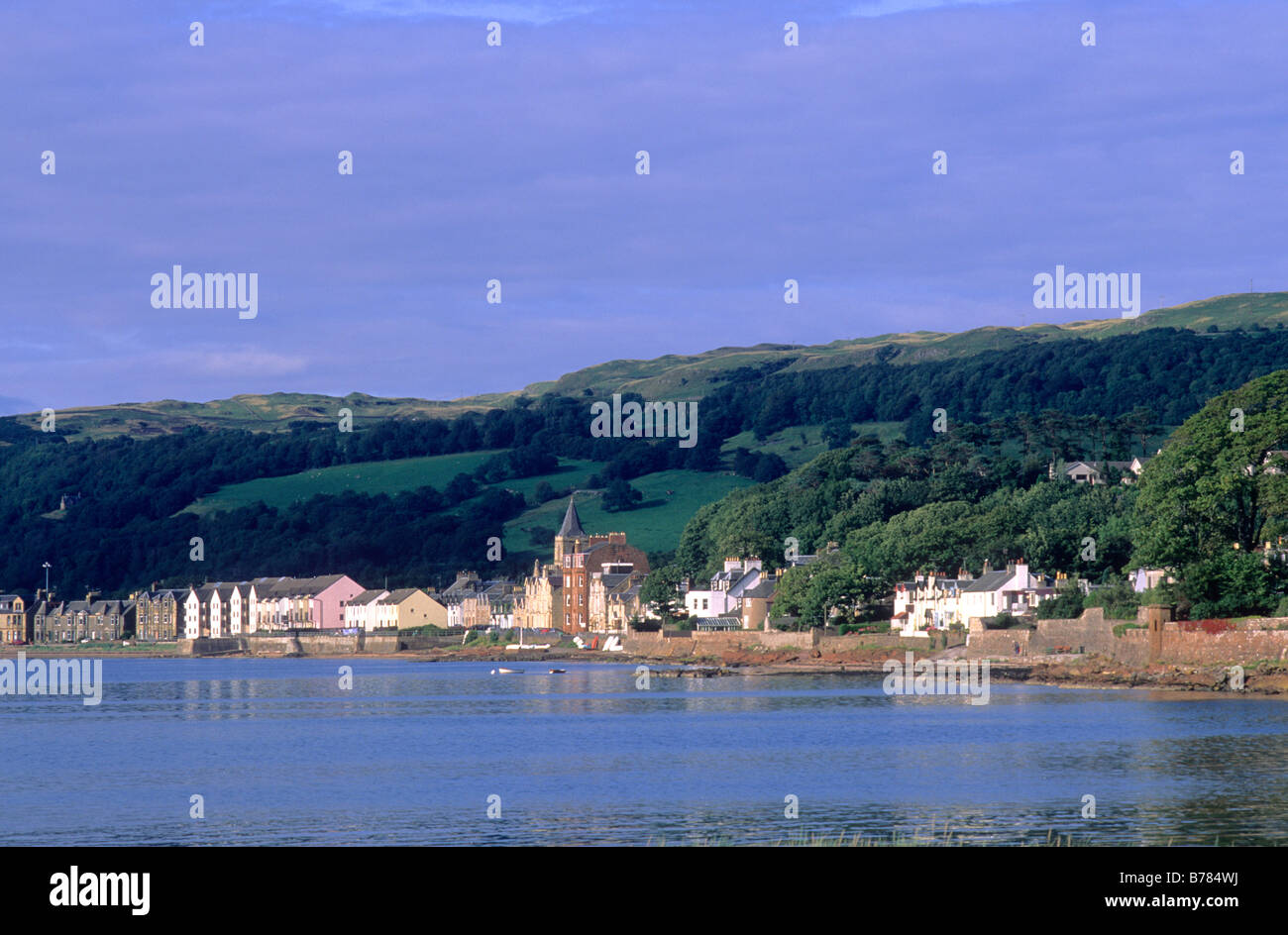 Fairlie Ayrshire Scottish west coast coastal scenery Scotland UK beach