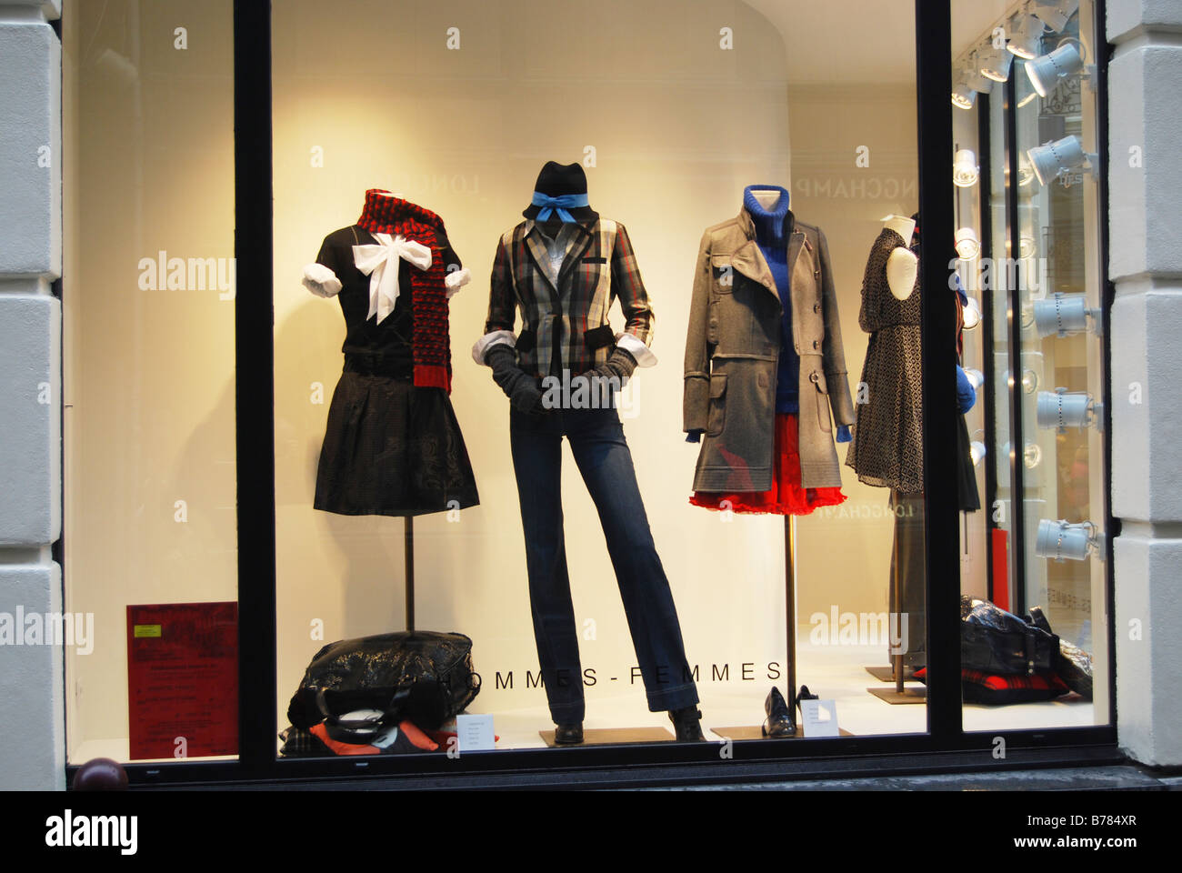 fashion boutique in Rue Lepelletier in Lille France Stock Photo - Alamy