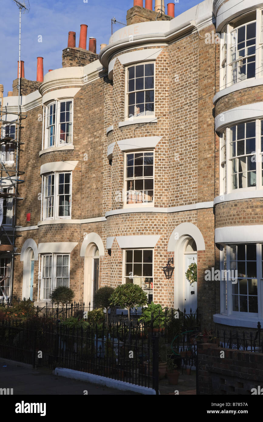 Views of Vale Square, Ramsgate. Modelled on the typical London