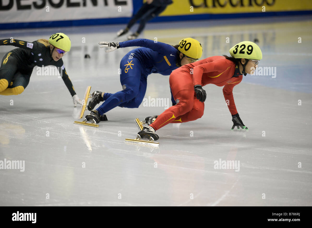 SAMSUNG ISU SHORT TRACK SPEED SKATING WORLD CUP, VANCOUVER OCT 2008