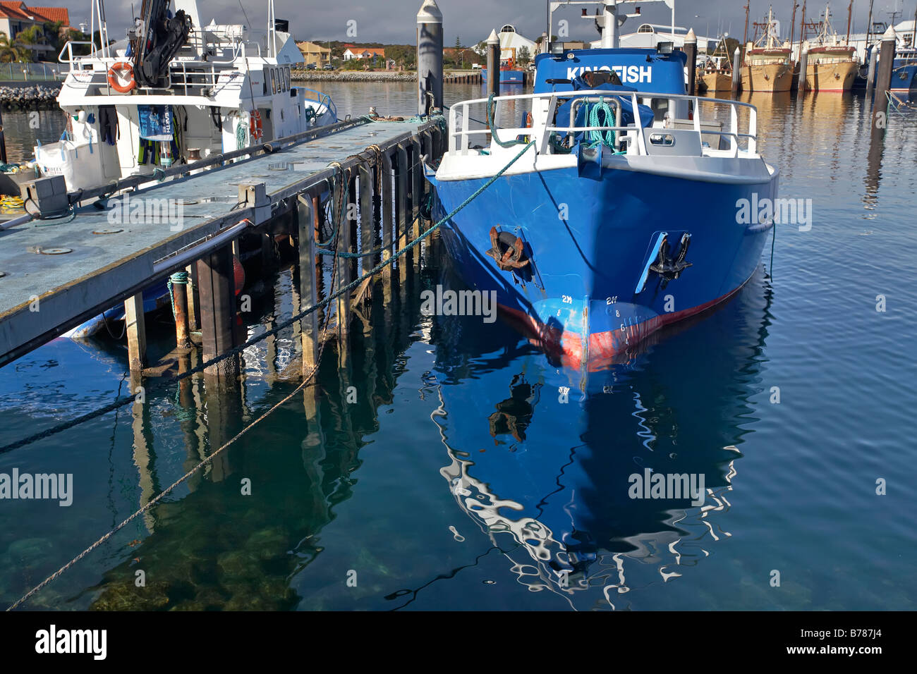 Port Lincoln Marina Stock Photo - Alamy