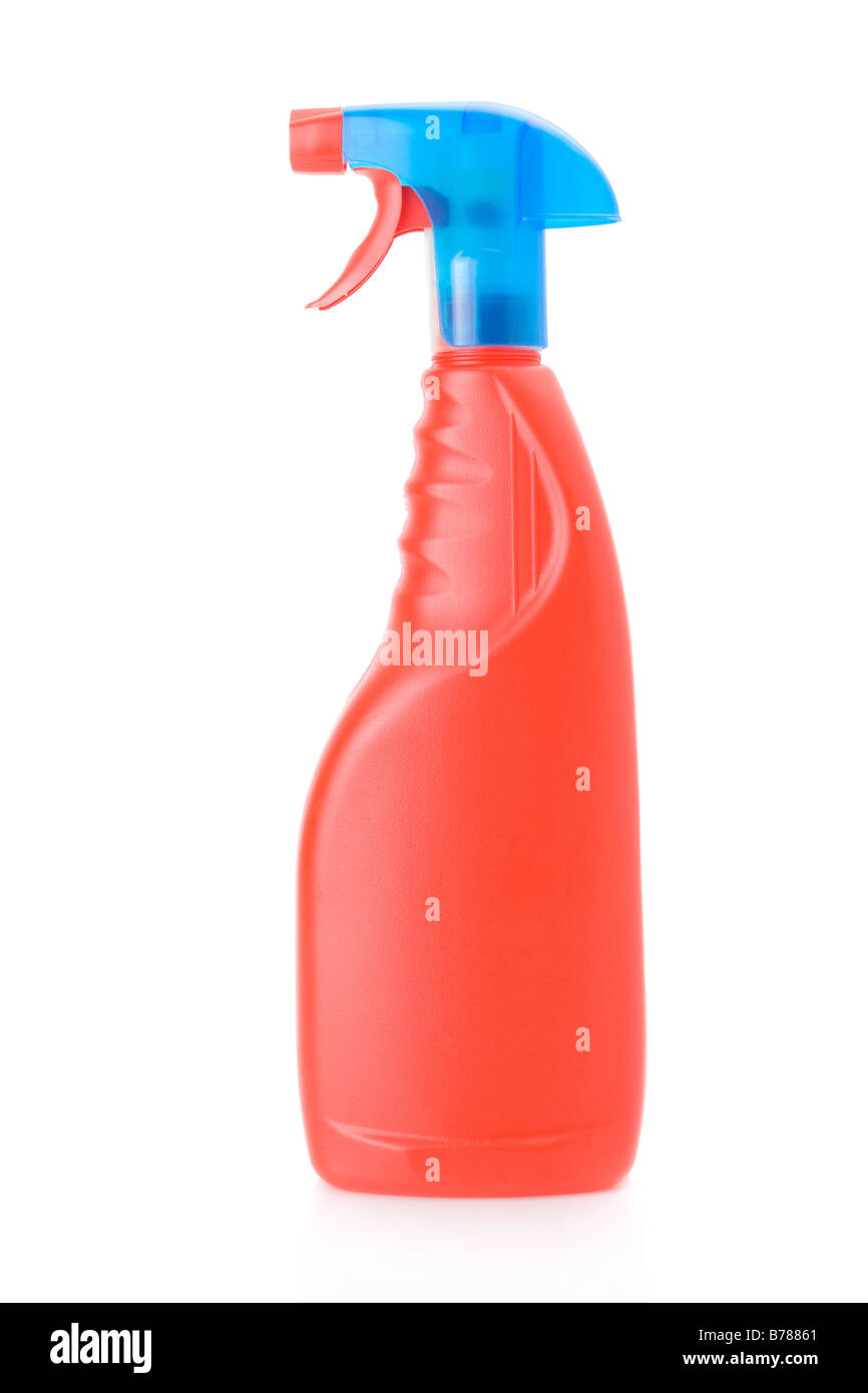 Detergent spray bottle Stock Photo