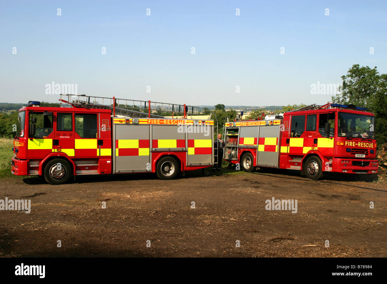 Dennis fire engine hi-res stock photography and images - Alamy