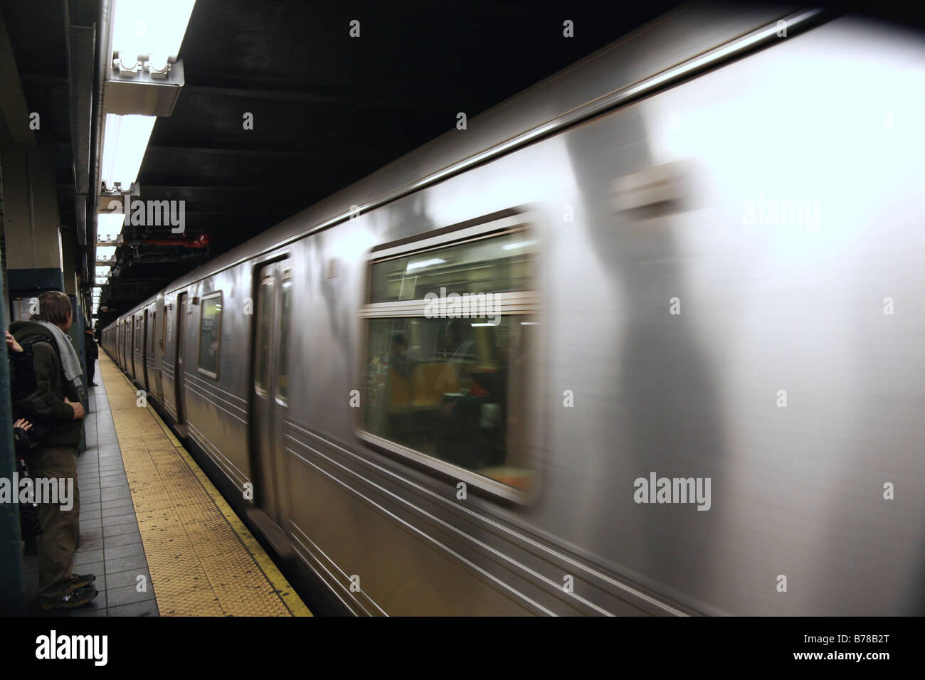 New York City Subway Stock Photo