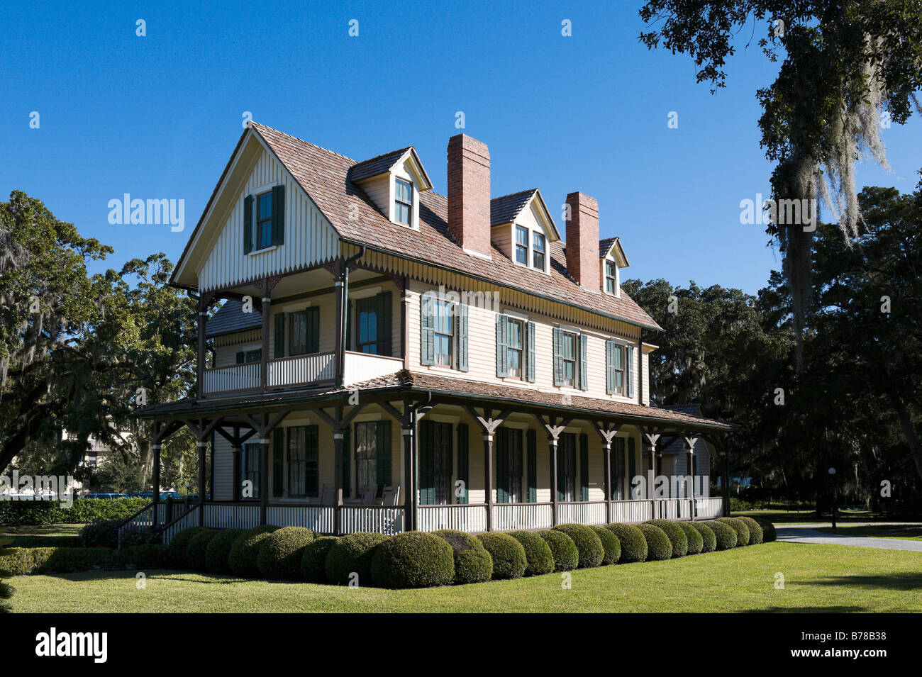 Jekyll Island Club Cottage Stock Photos Jekyll Island Club