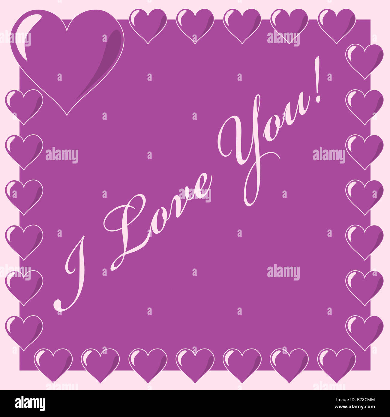 Valentine Card Stock Photo