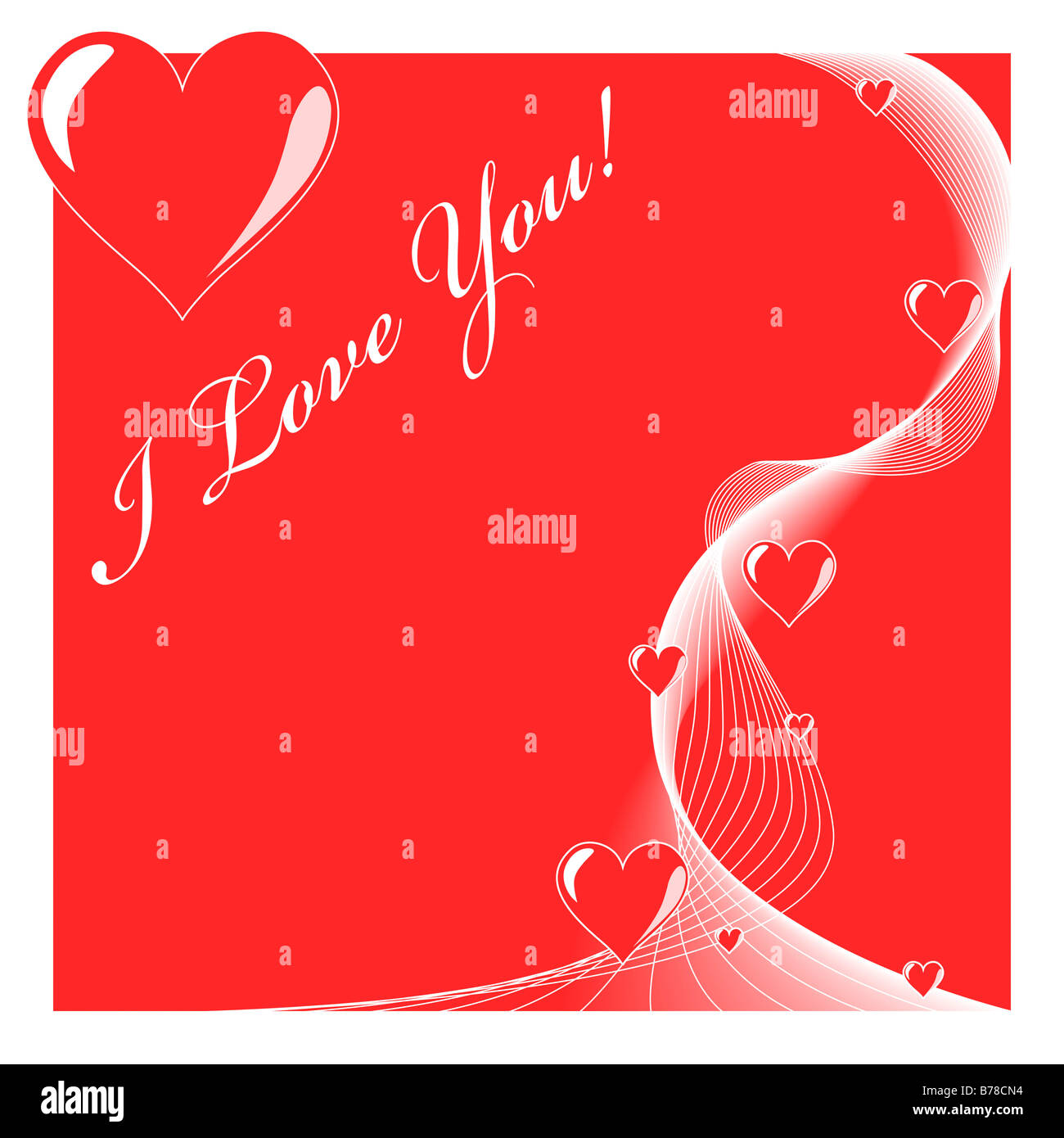Valentine Card Stock Photo