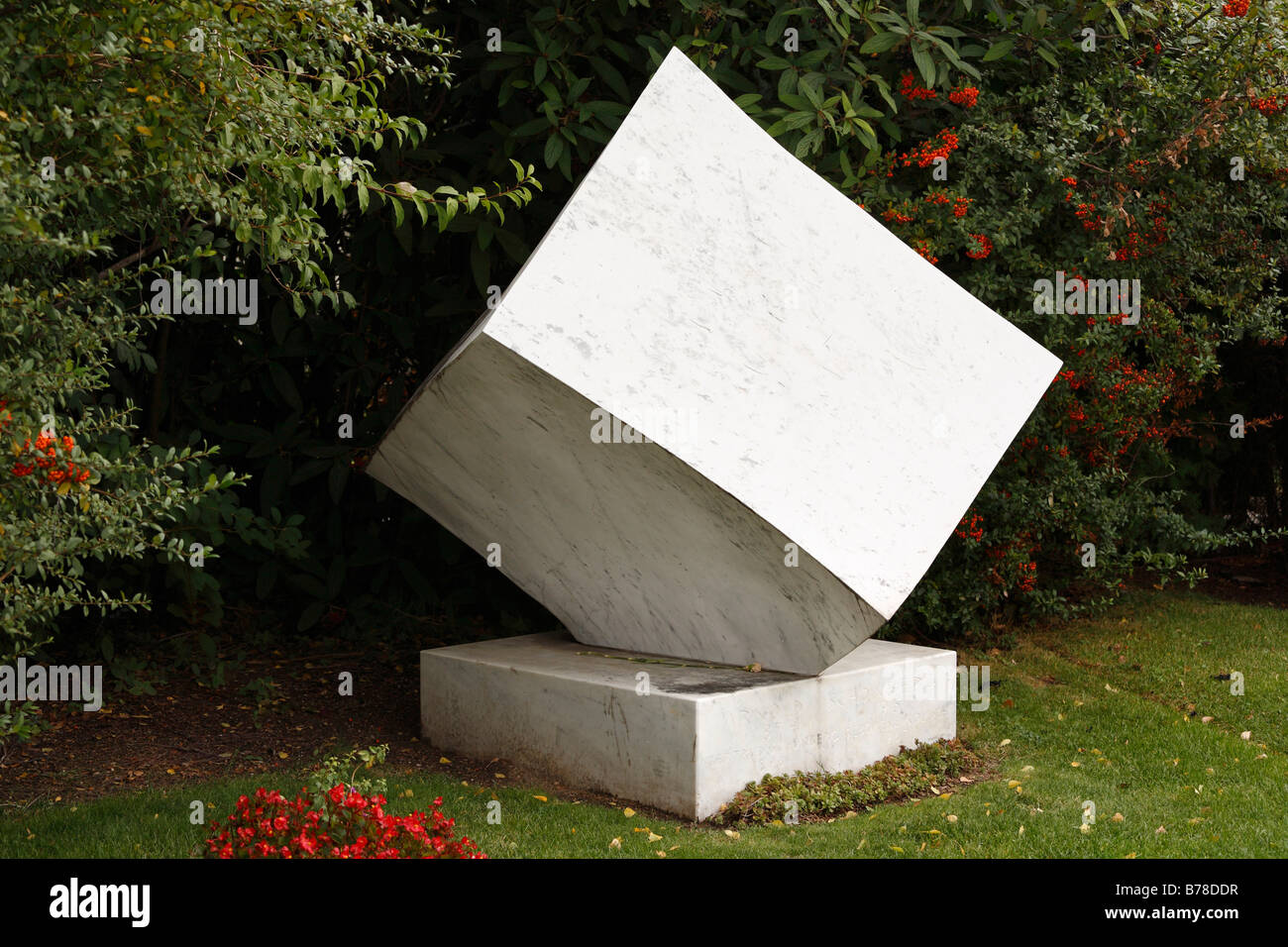 Arnold Schoenberg gravestone, Wiener Zentralfriedhof, cemetery, Vienna, Austria, Europe Stock Photo