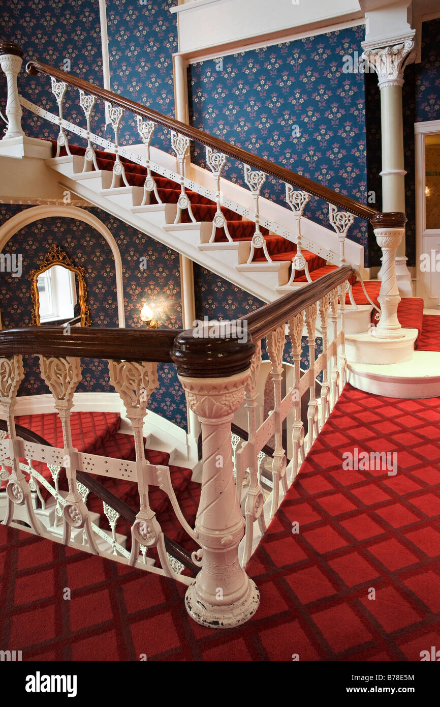 Old european hotel interior hi-res stock photography and images - Alamy