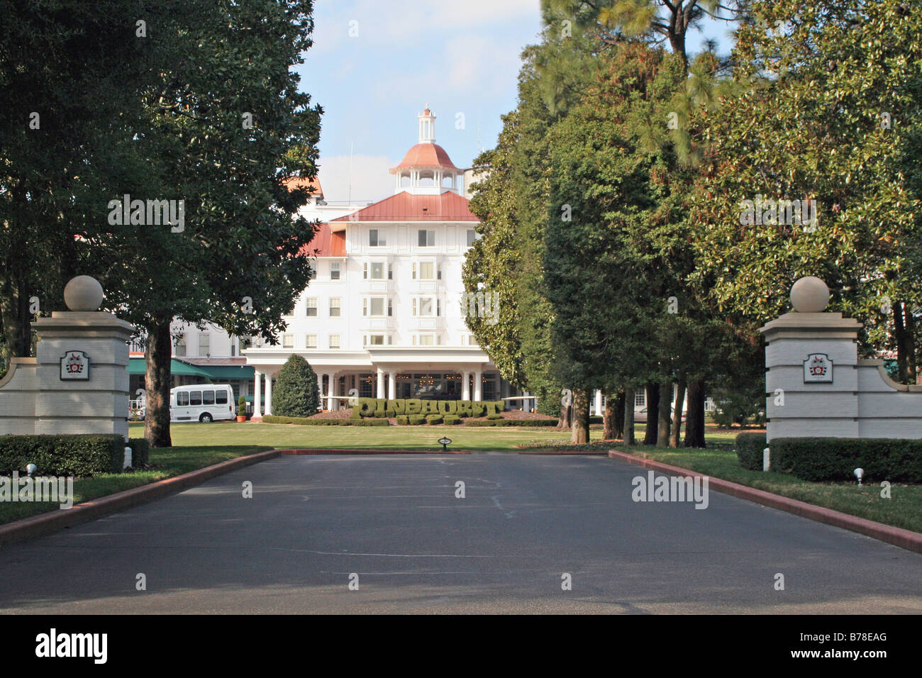 Pinehurst Hotel and Resort North Carolina Stock Photo Alamy