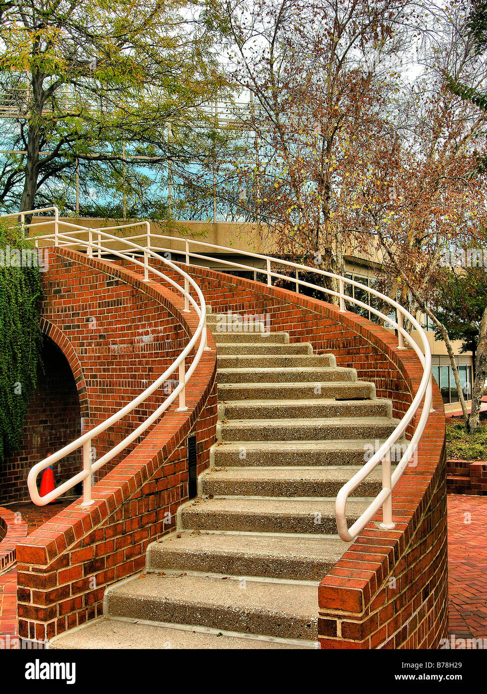 A brick stairway in Alexandria,Virginia Stock Photo Alamy