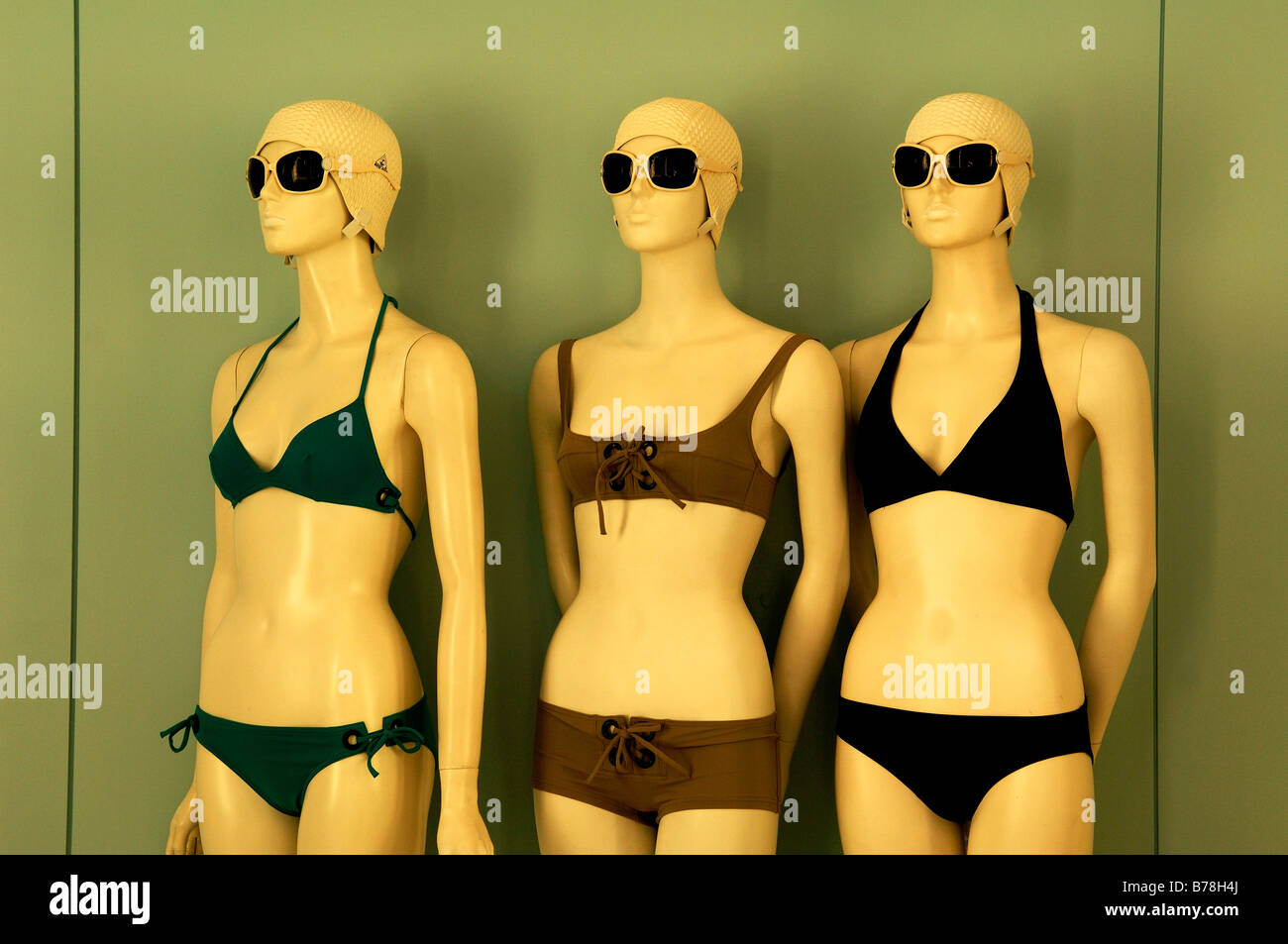 Bikinis on manikins Ava lake fuck