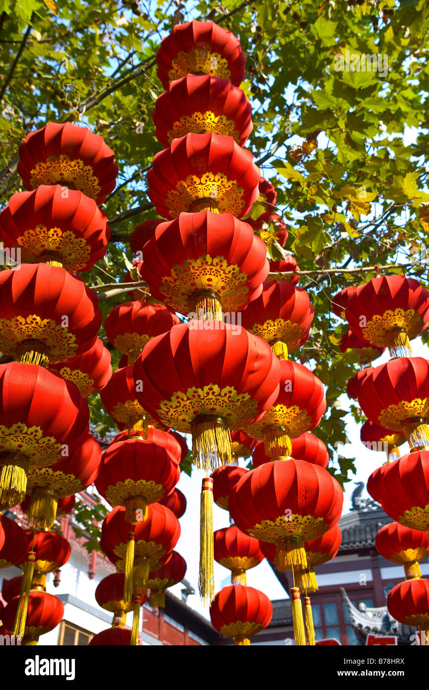 Row lanterns hanging on hi-res stock photography and images - Alamy