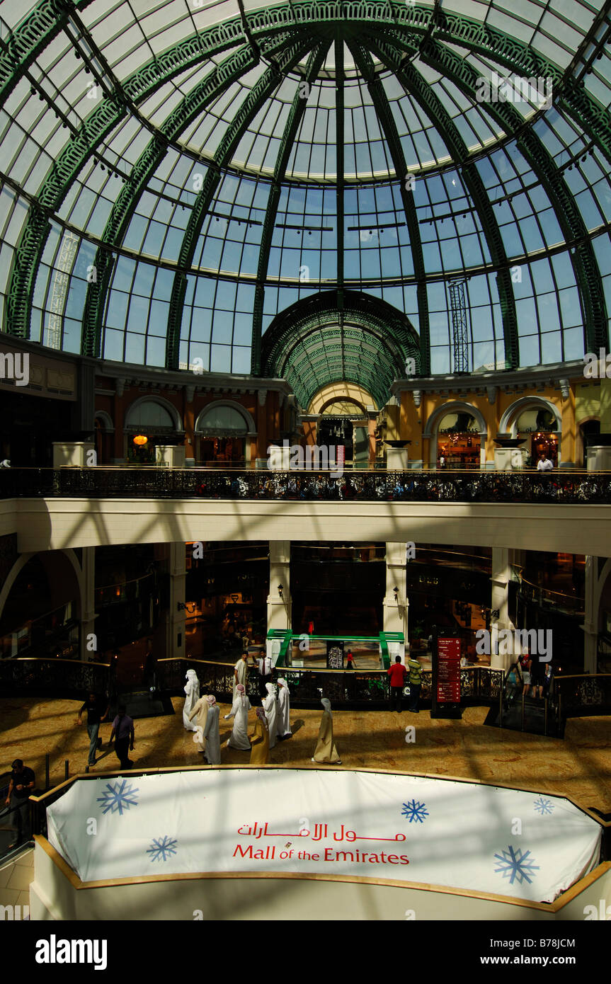 Mall of the Emirates, shopping center in Dubai, United Arab Emirates, UAE, Middle East Stock Photo