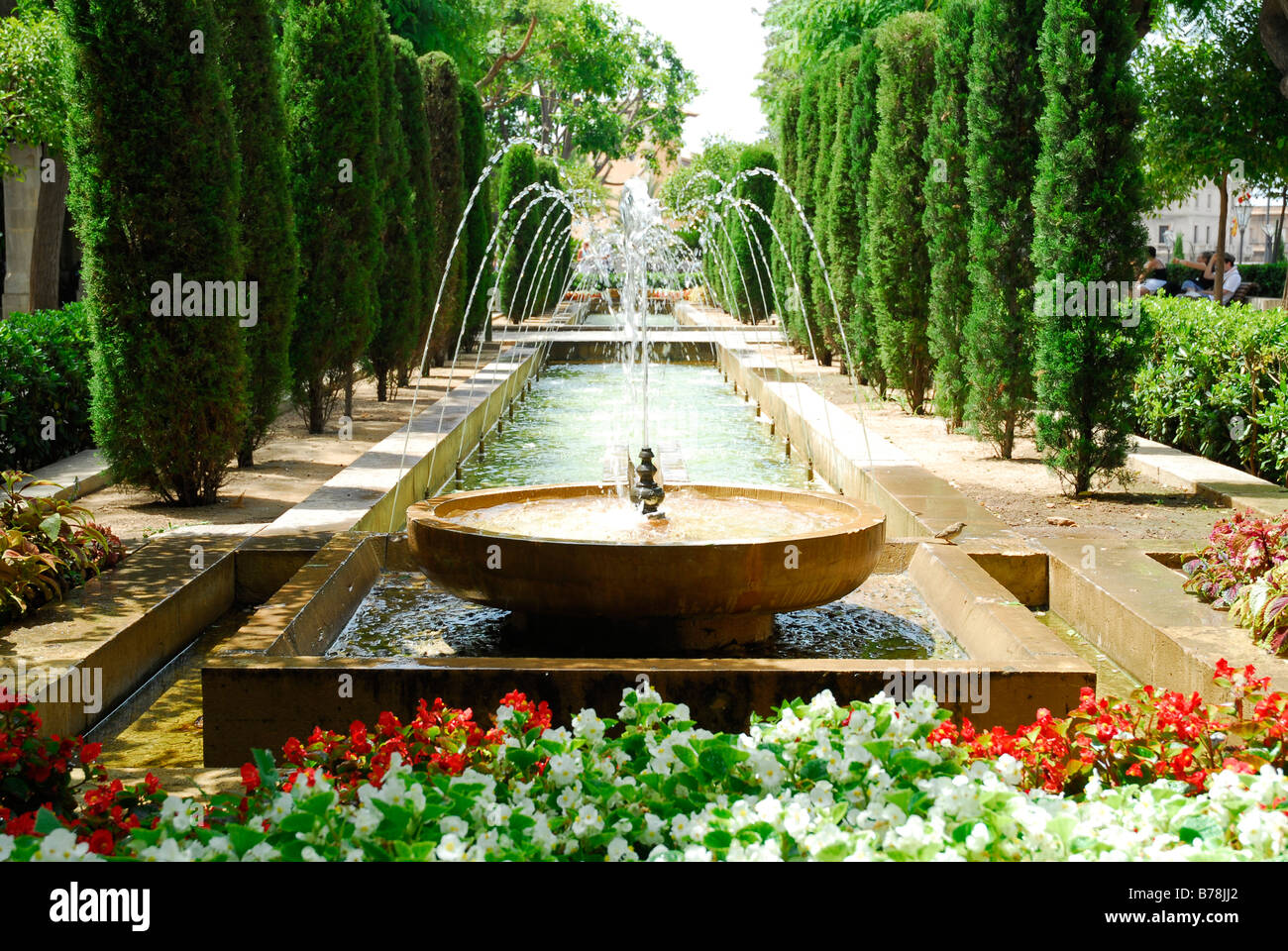 Fountains In King S Garden Hort Del Rei The Former Approach To