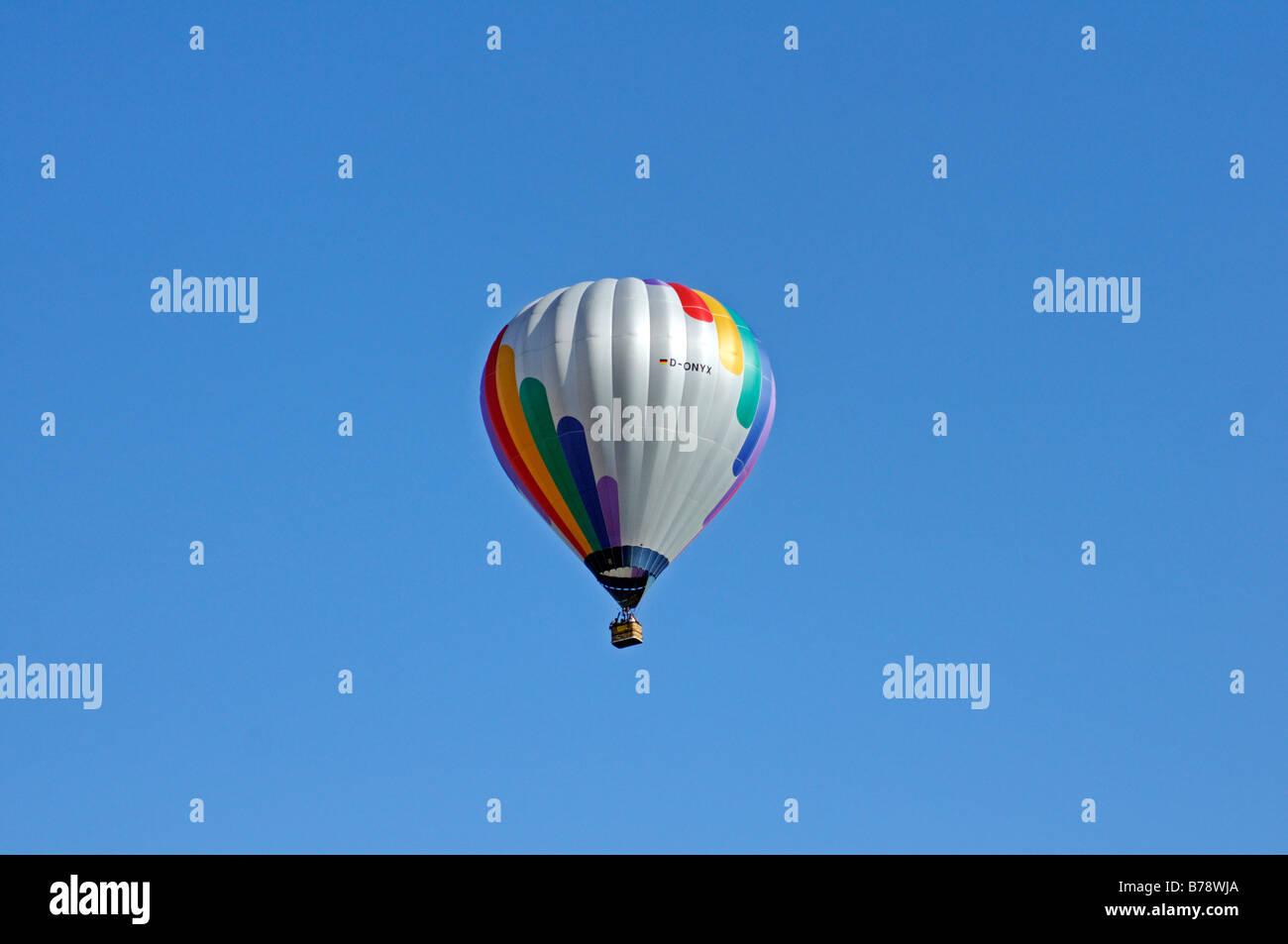 Hot-air balloon, Germany, Europe Stock Photo