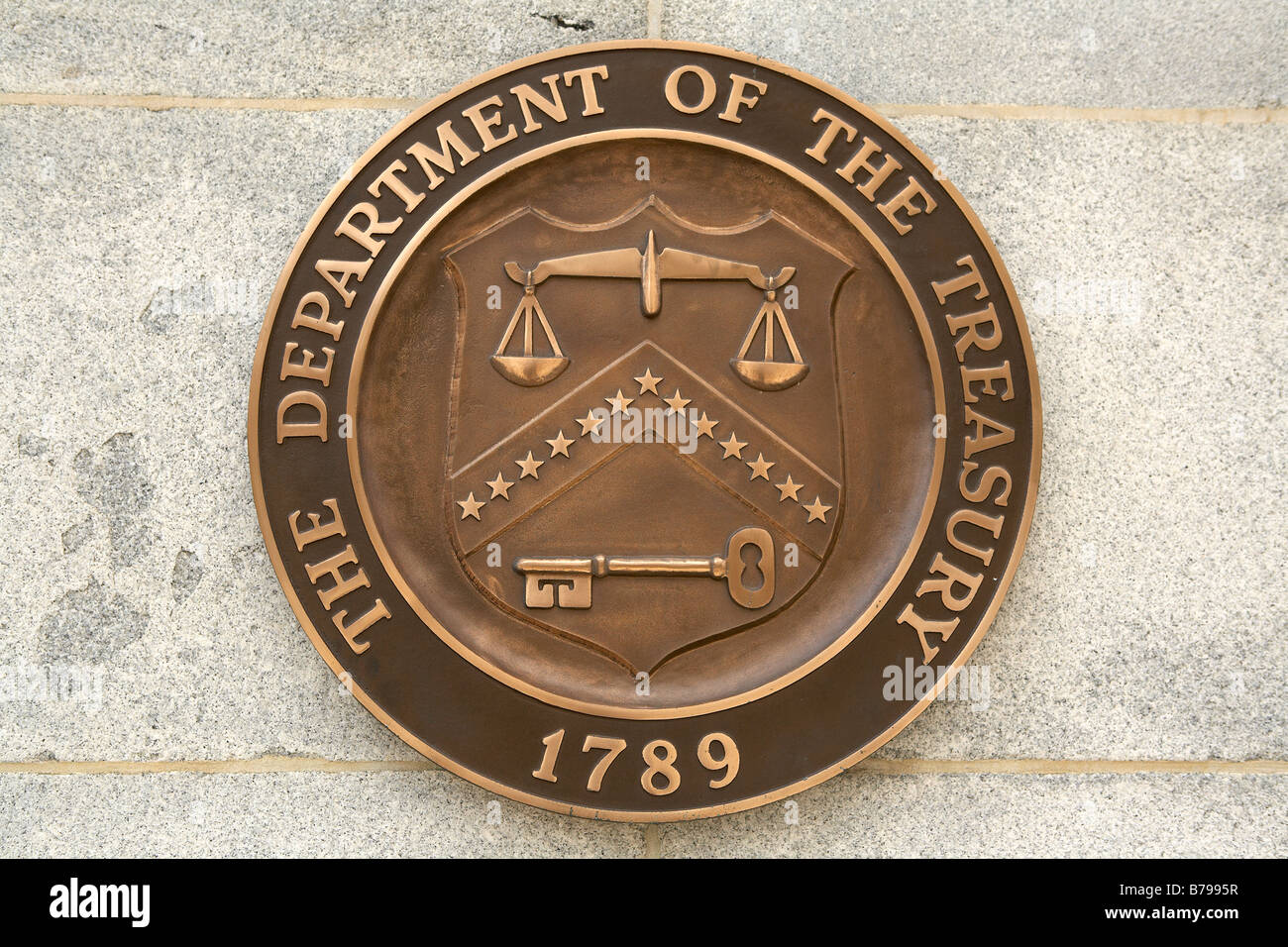 Treasury seal hi-res stock photography and images - Alamy