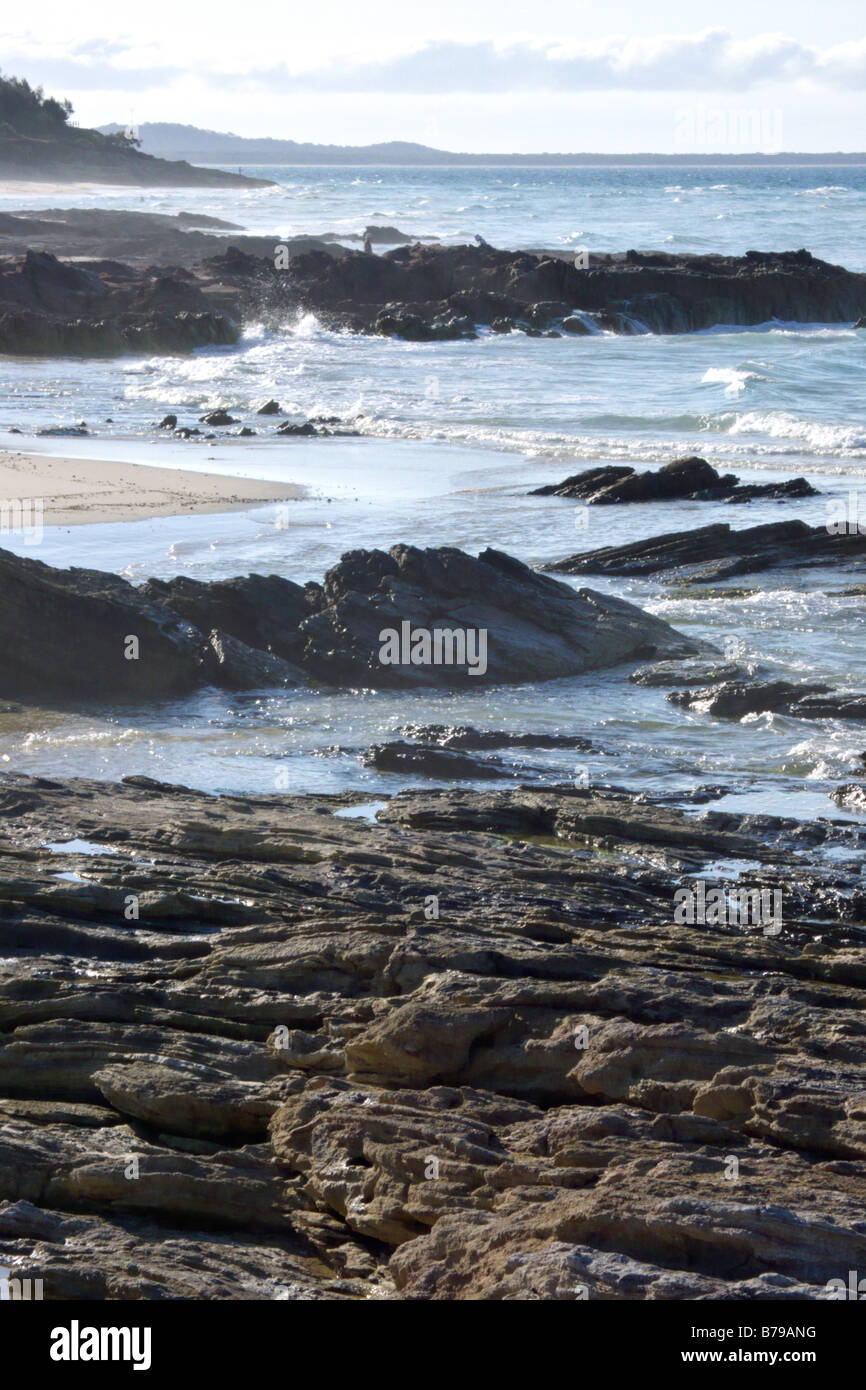 Deadmans Beach, Point Lookout, North Stradbroke Island, Australia Stock Photo