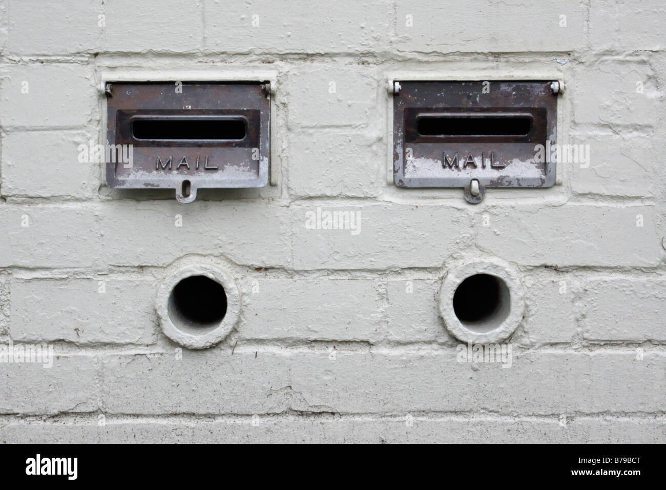 Letter boxes, East Melbourne, Melbourne, Australia Stock Photo Alamy