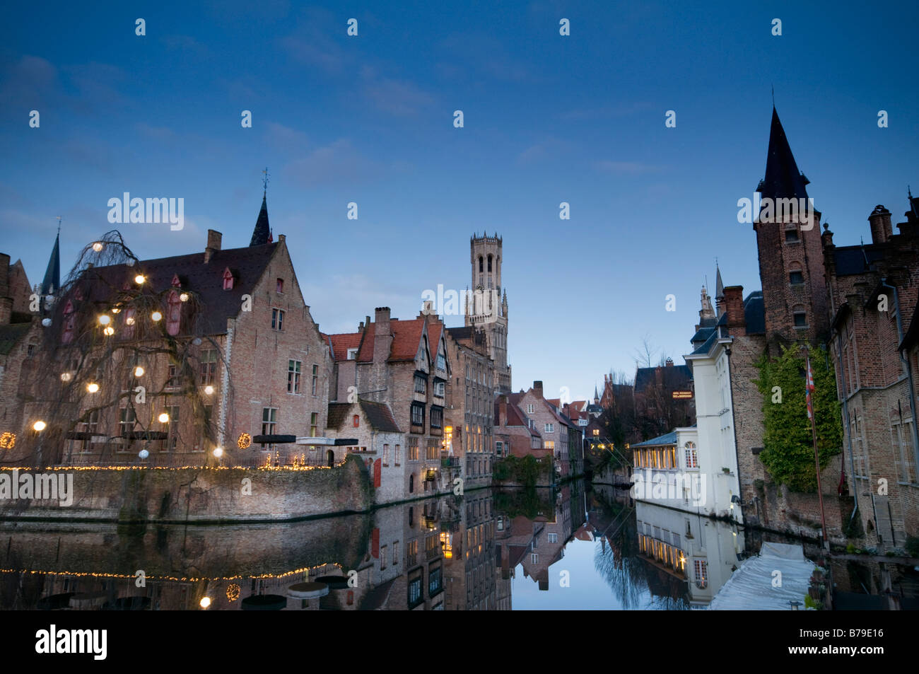 Belfort, Bruges / Brugge Belgium Stock Photo