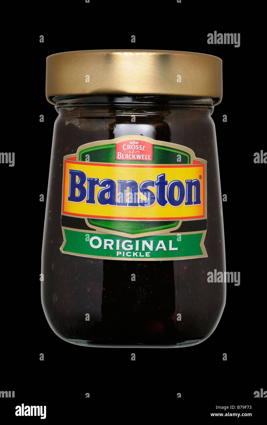 Branston Pickle Jar Stock Photo Alamy