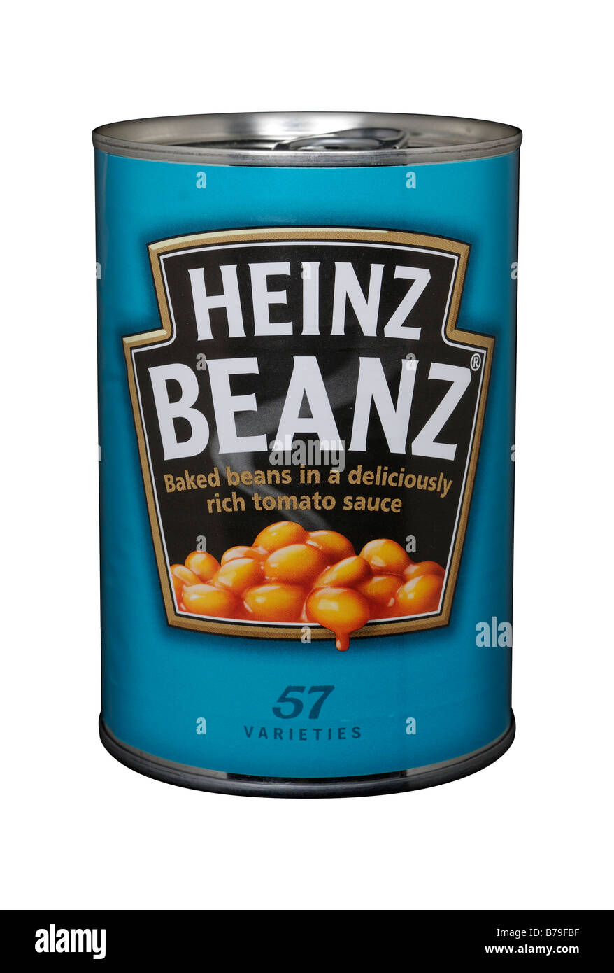 Heinz Baked Beans Tin Beanz Stock Photo
