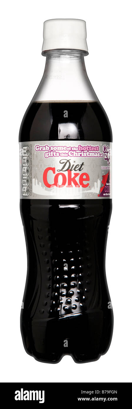 Diet Coke Bottle Stock Photo