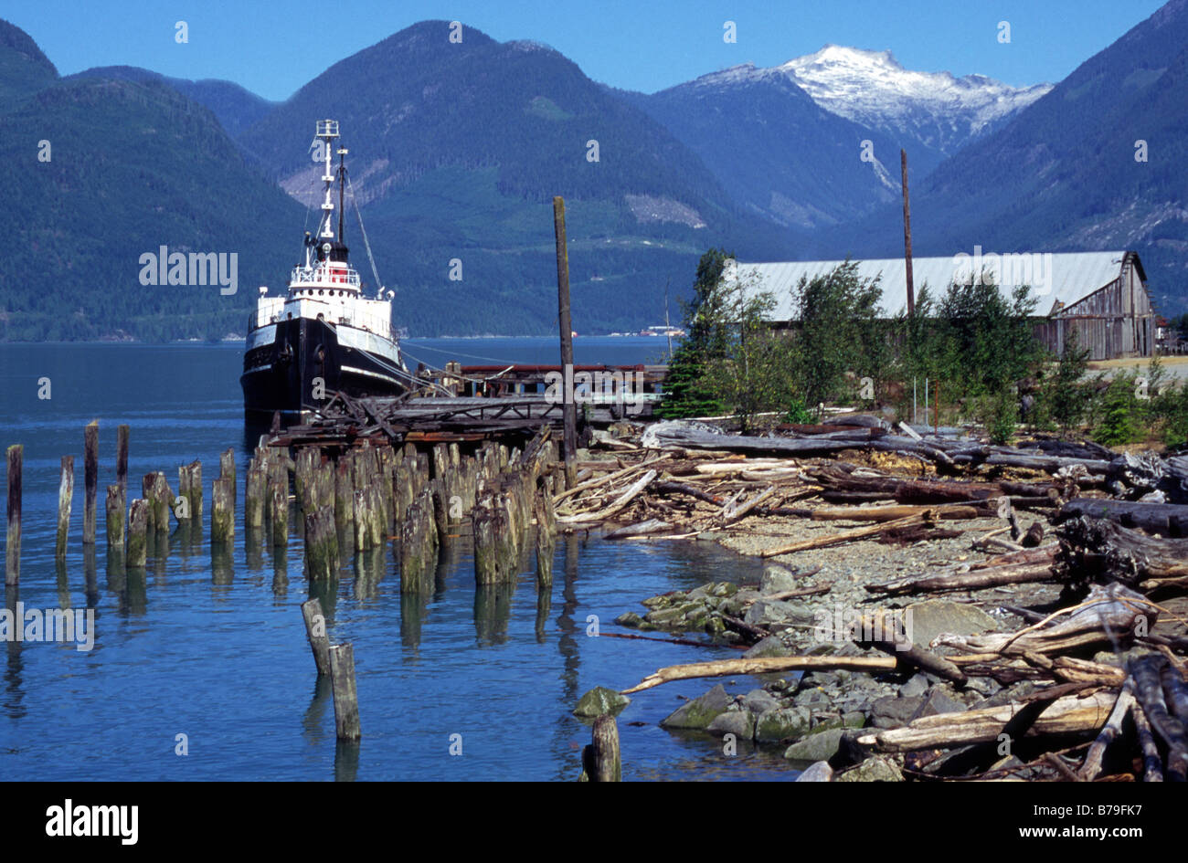 Britannia Beach British Columbia High Resolution Stock Photography and