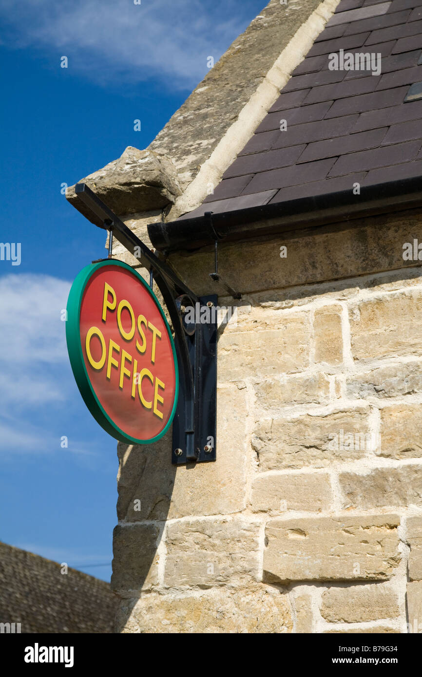 Village post office sign Stock Photo Alamy