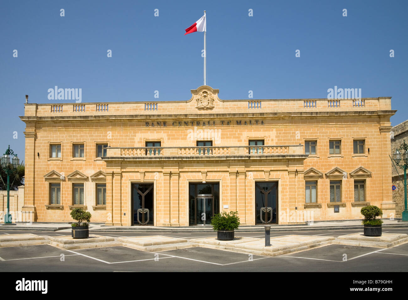 Central Bank of Malta, Bank Centrali Ta Malta, Pjazza Kastilja