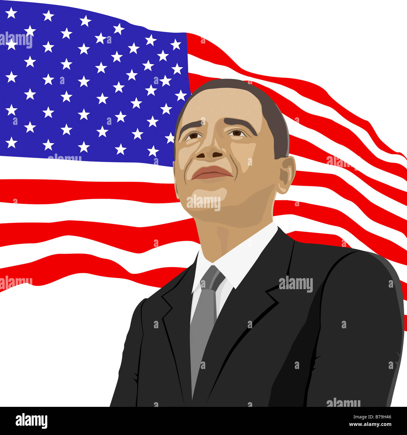 Barack Obama Stock Photo