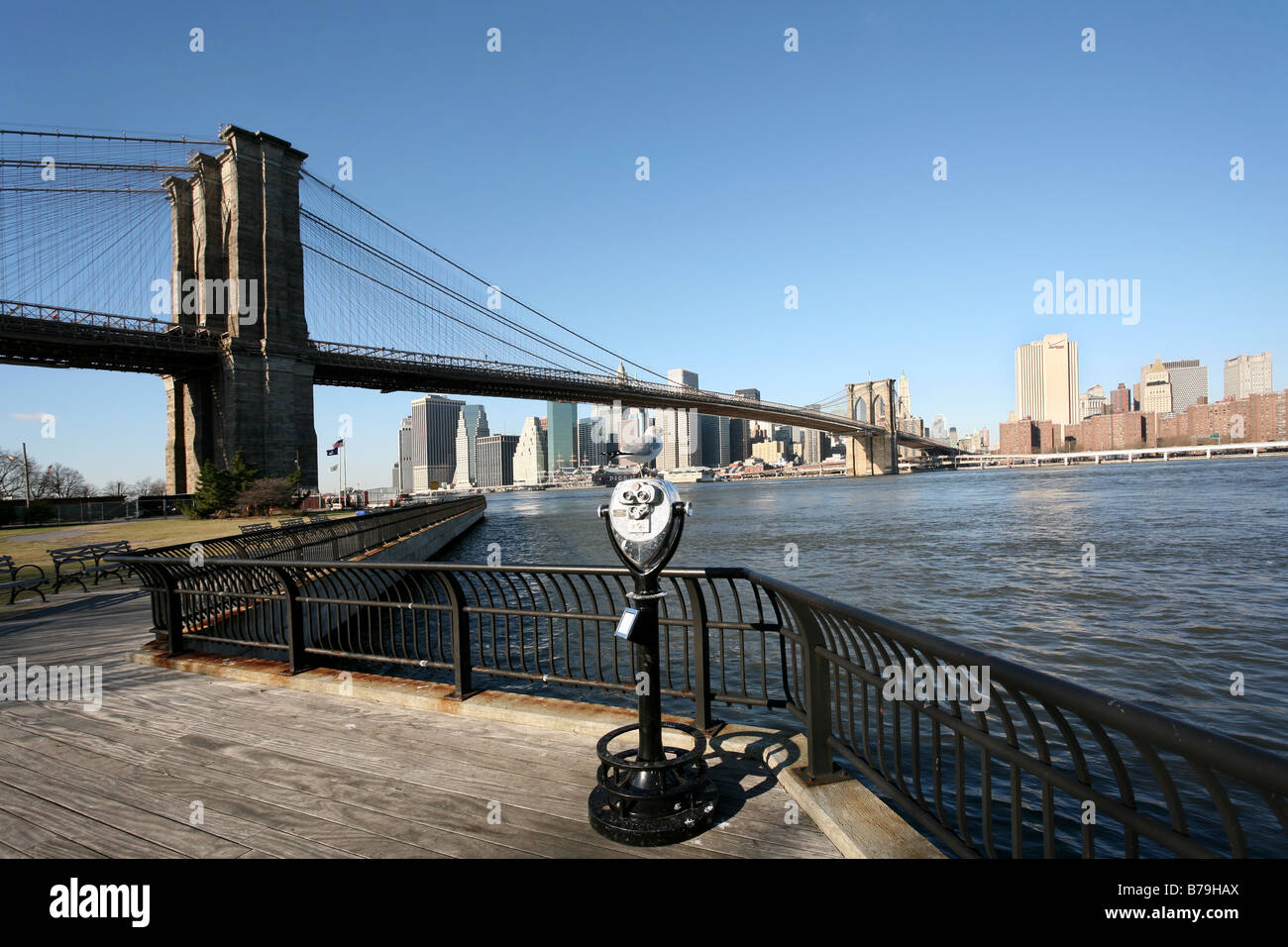 Brooklyn bridge park manhattan hi-res stock photography and images - Alamy